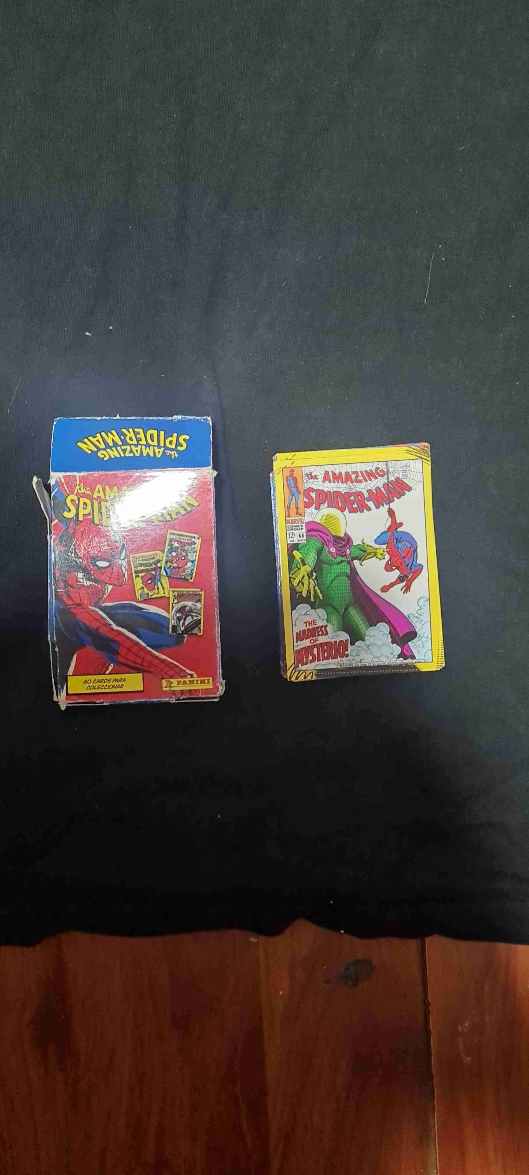 Cartas coleccionables Spider-Man