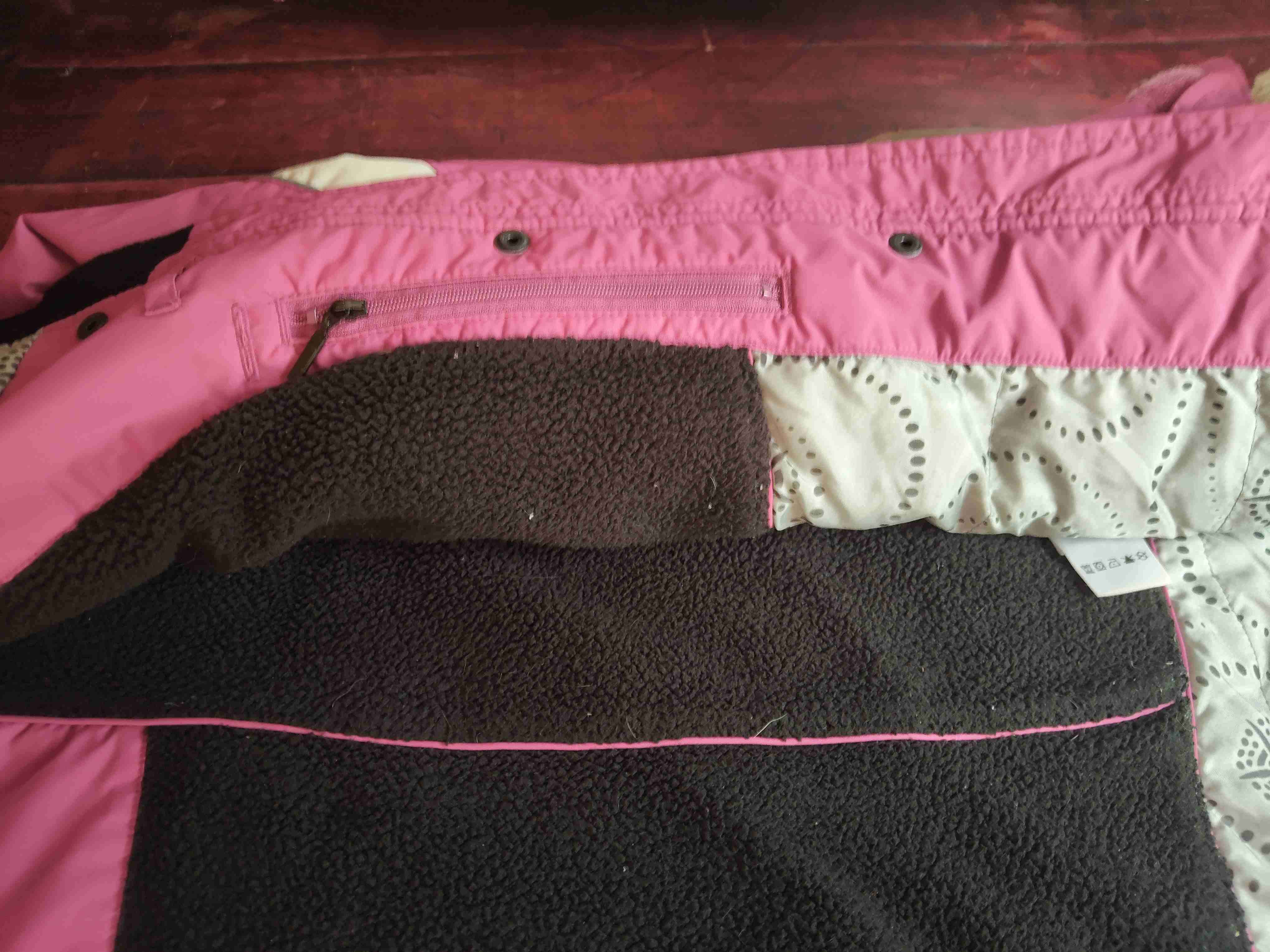 Chaqueta Columbia rosa para mujer - miniatura 3