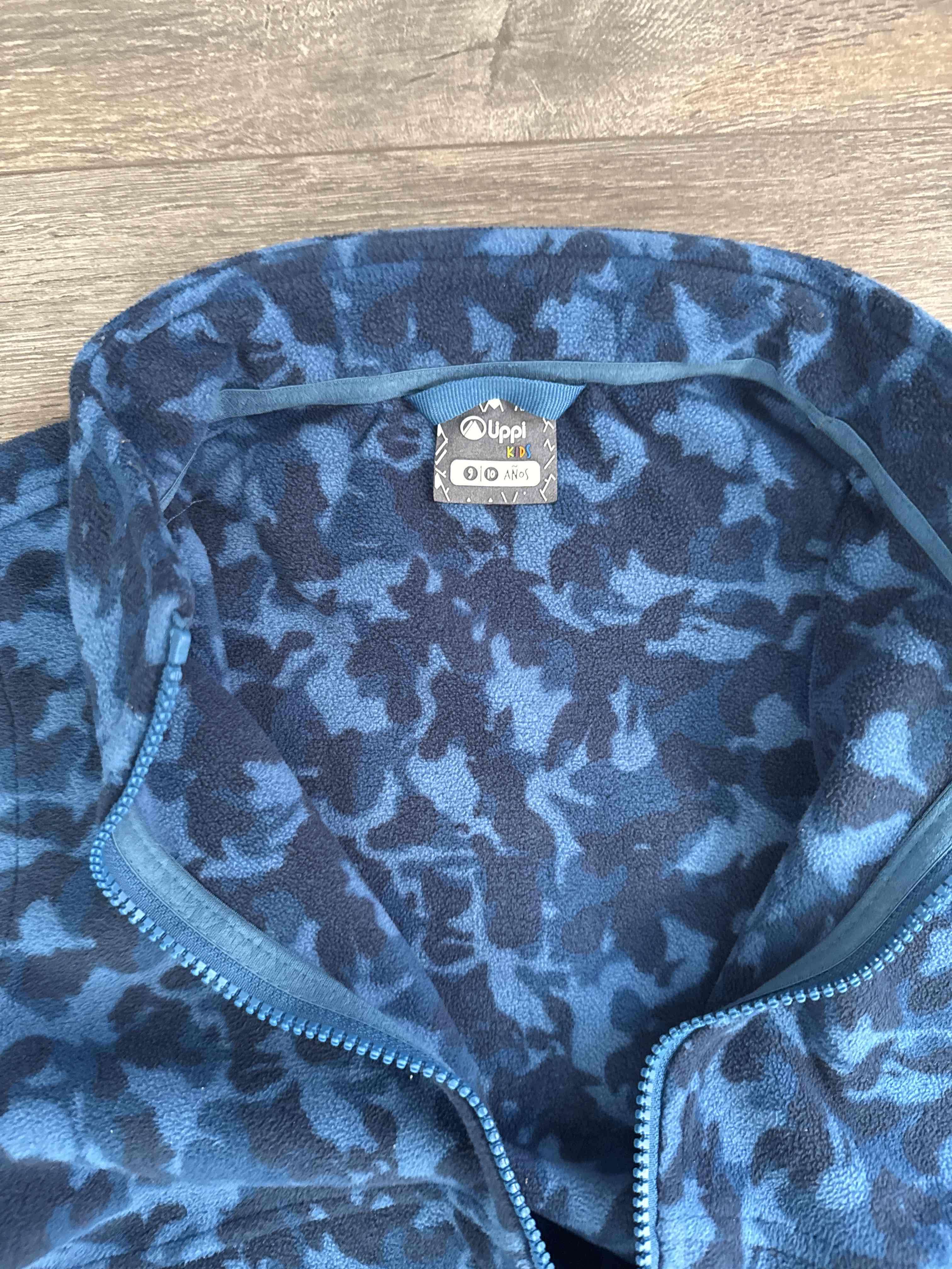 Chaqueta polar azul camuflaje Marca Lippi - miniatura 2