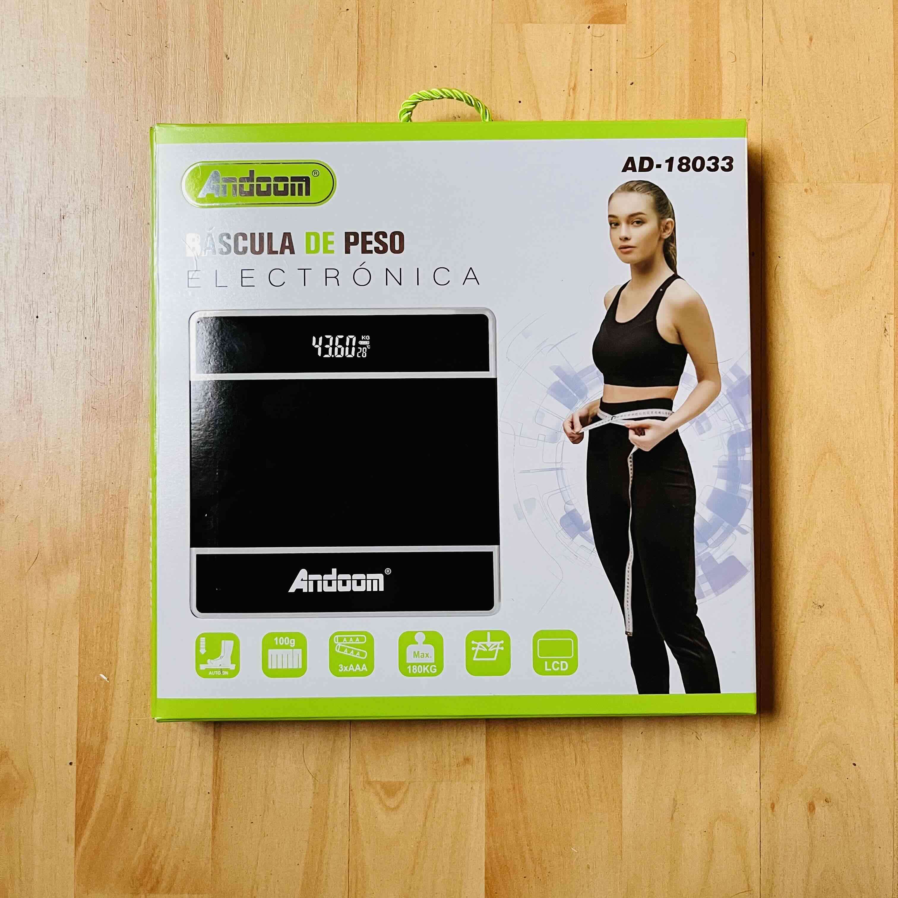 Balanza digital Andoer rosada - miniatura 2