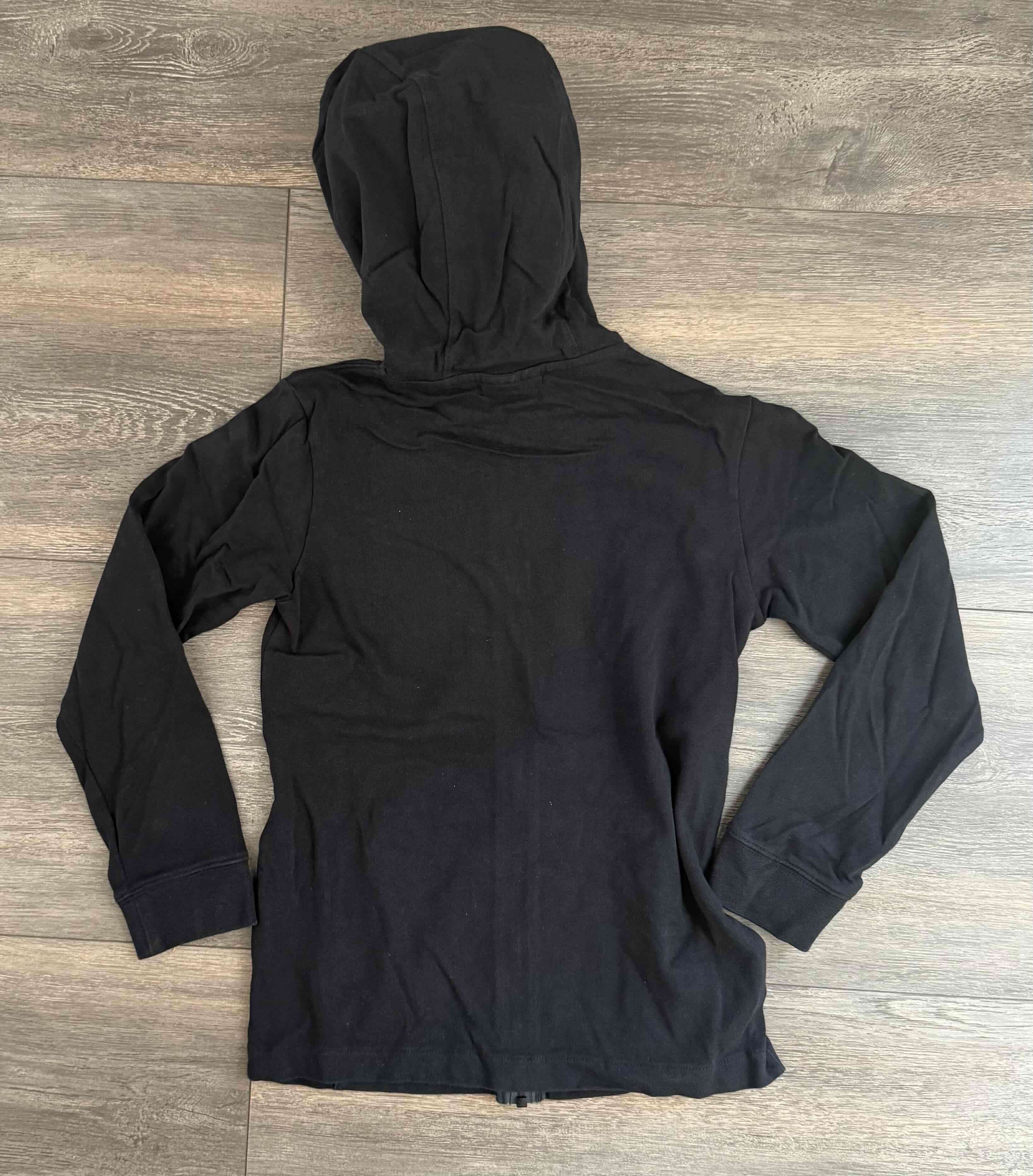 Polerón negro con capucha Nike - miniatura 2