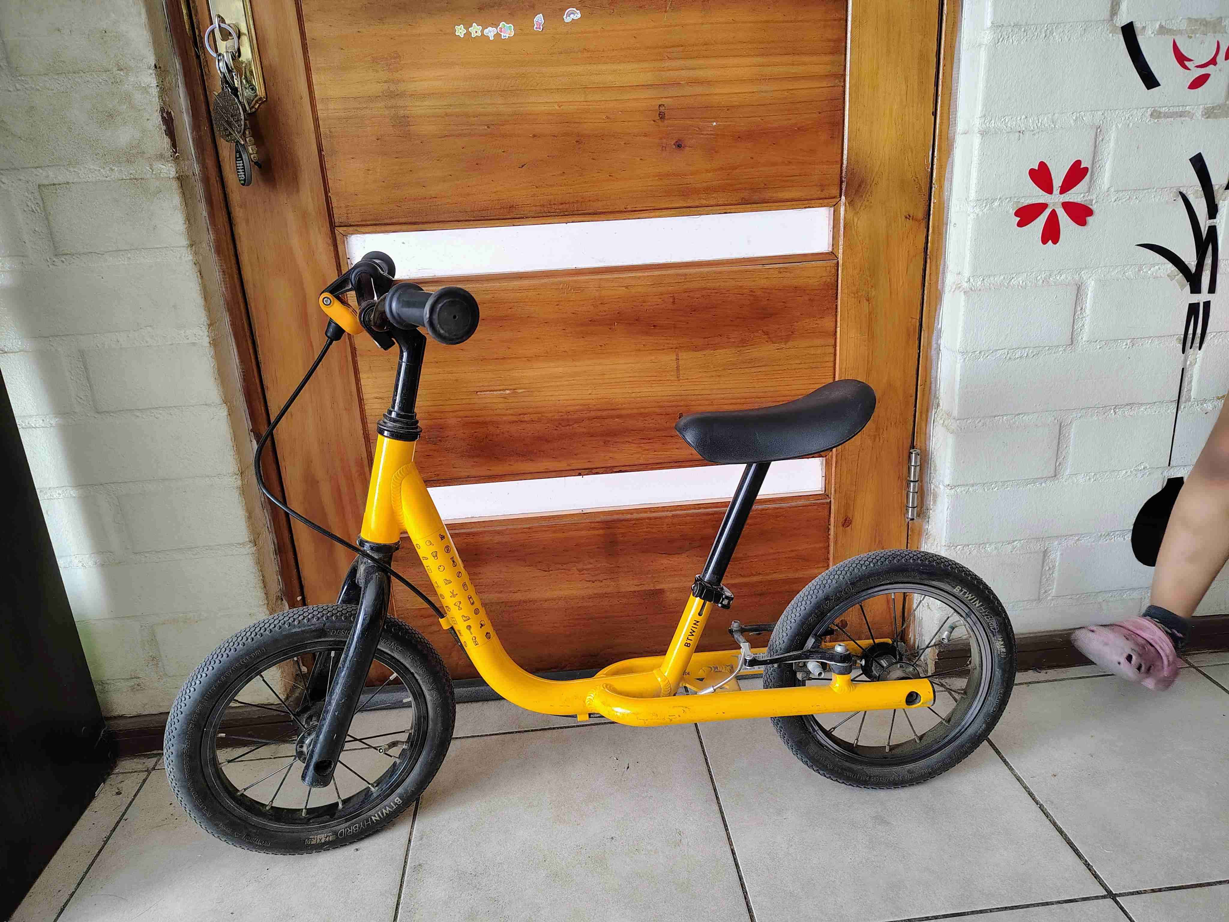 Bicicleta de equilibrio fierro - miniatura 2
