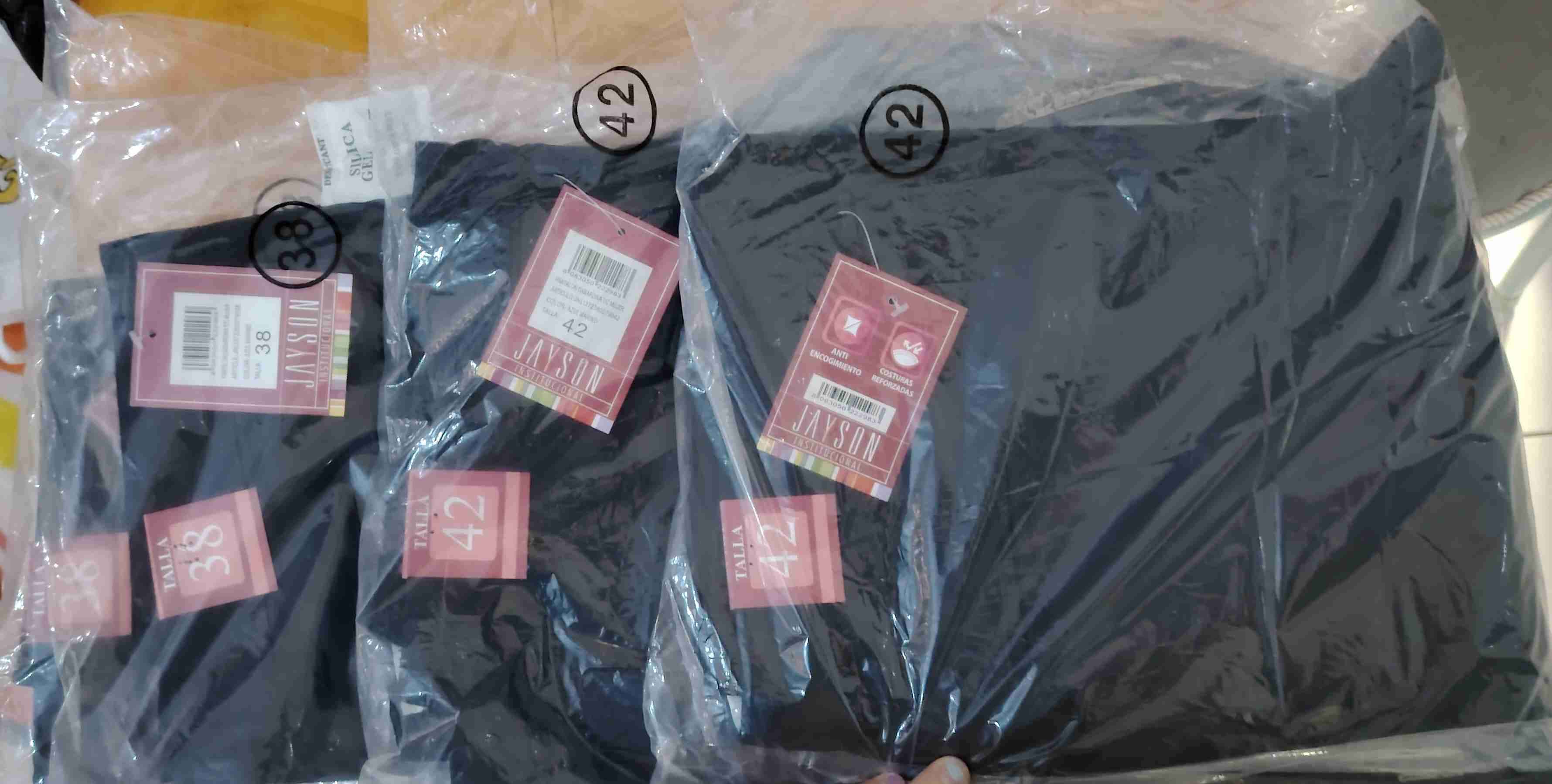 Pantalones azules mujer Jayson talla 38