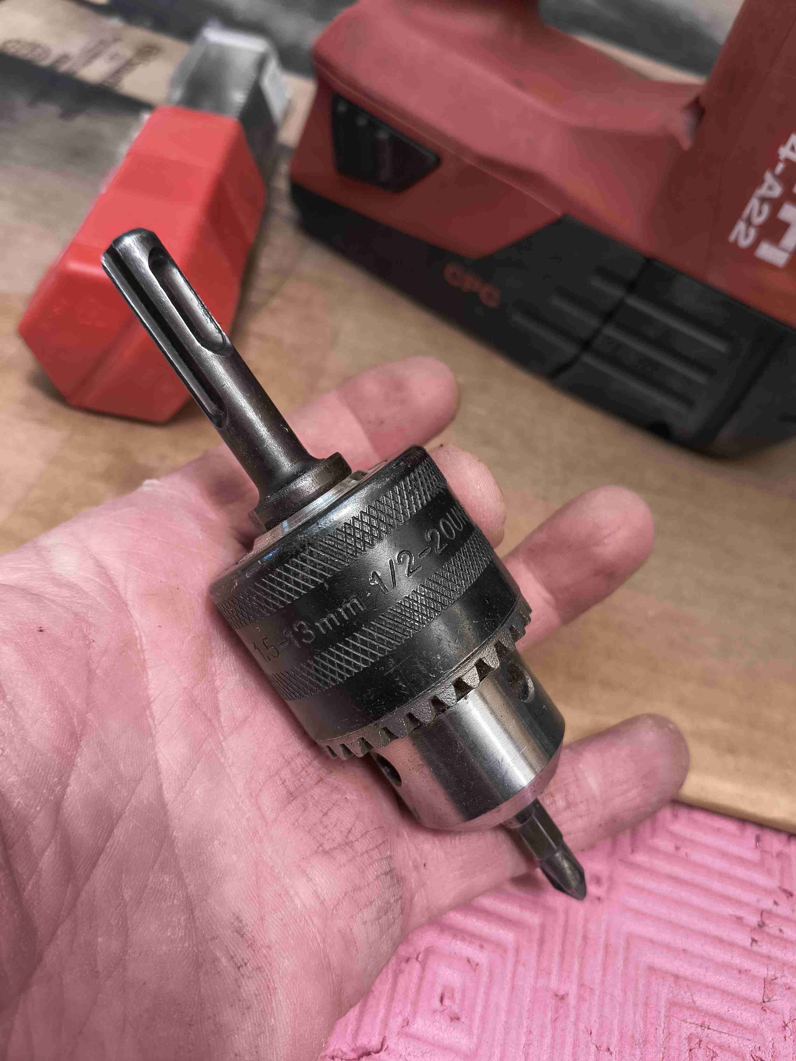 Taladro inalámbrico demoledor Hilti TE 4-A22 - miniatura 3