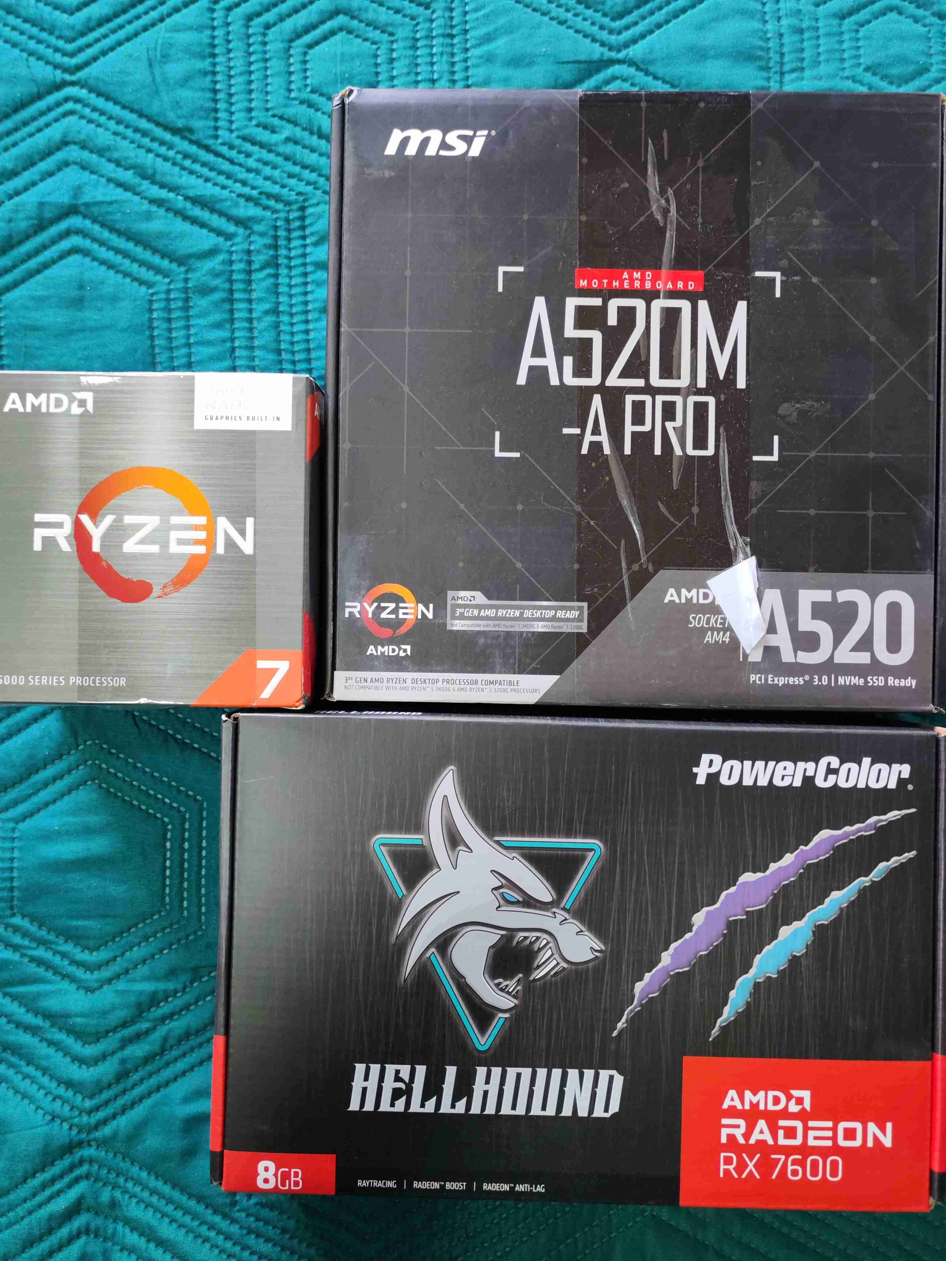 PC Gamer AMD Raizen 7, Tarjeta G, Radeon RX 7600 - miniatura 6