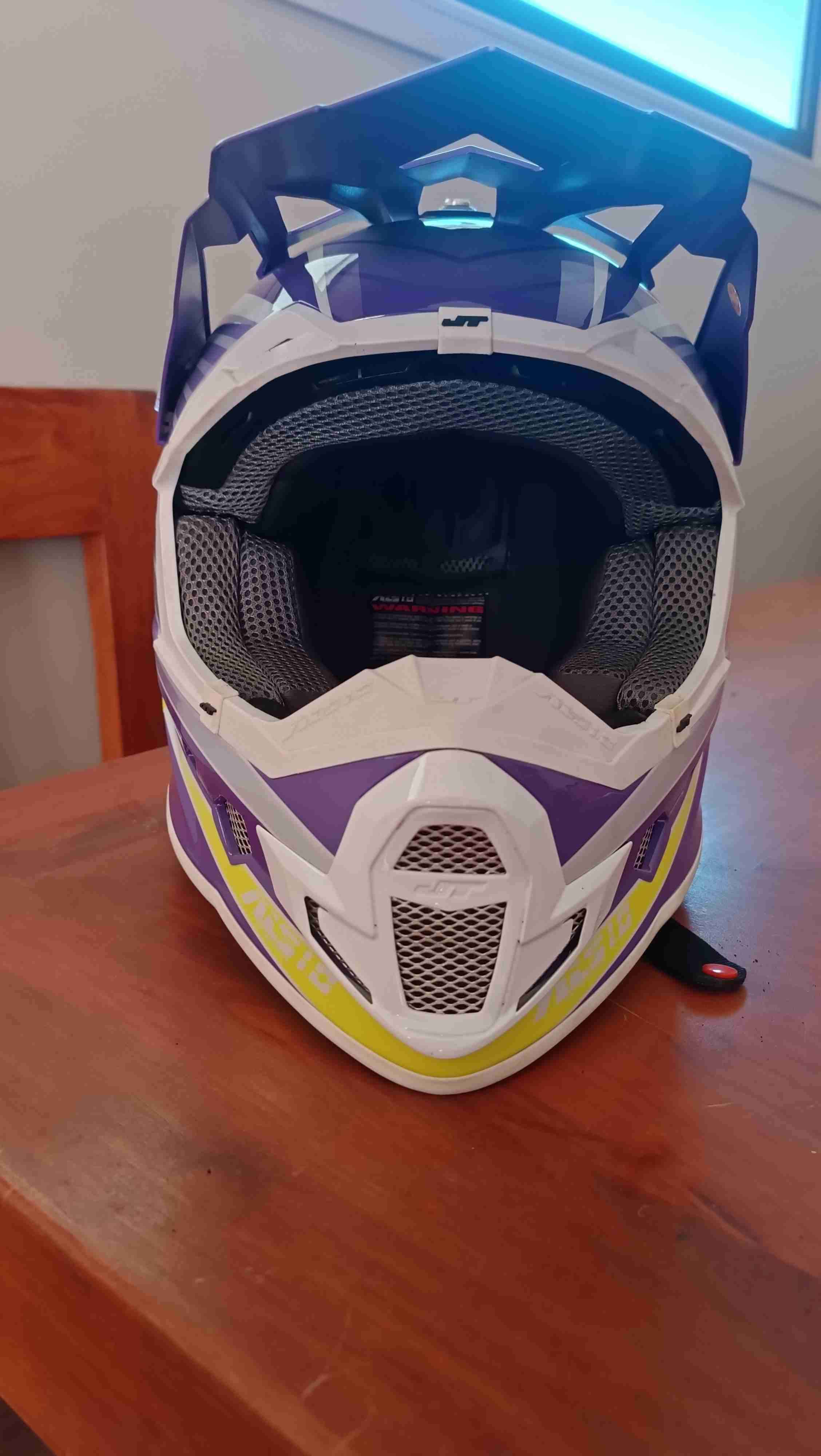 Casco Motocross JT Racing - miniatura 2