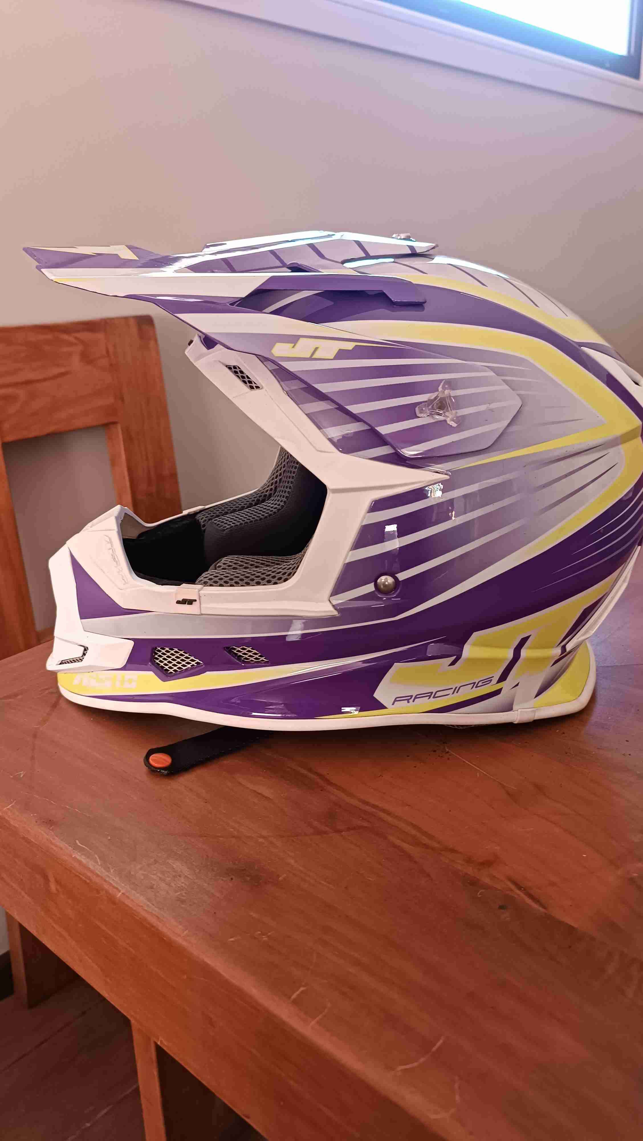 Casco Motocross JT Racing - miniatura 3