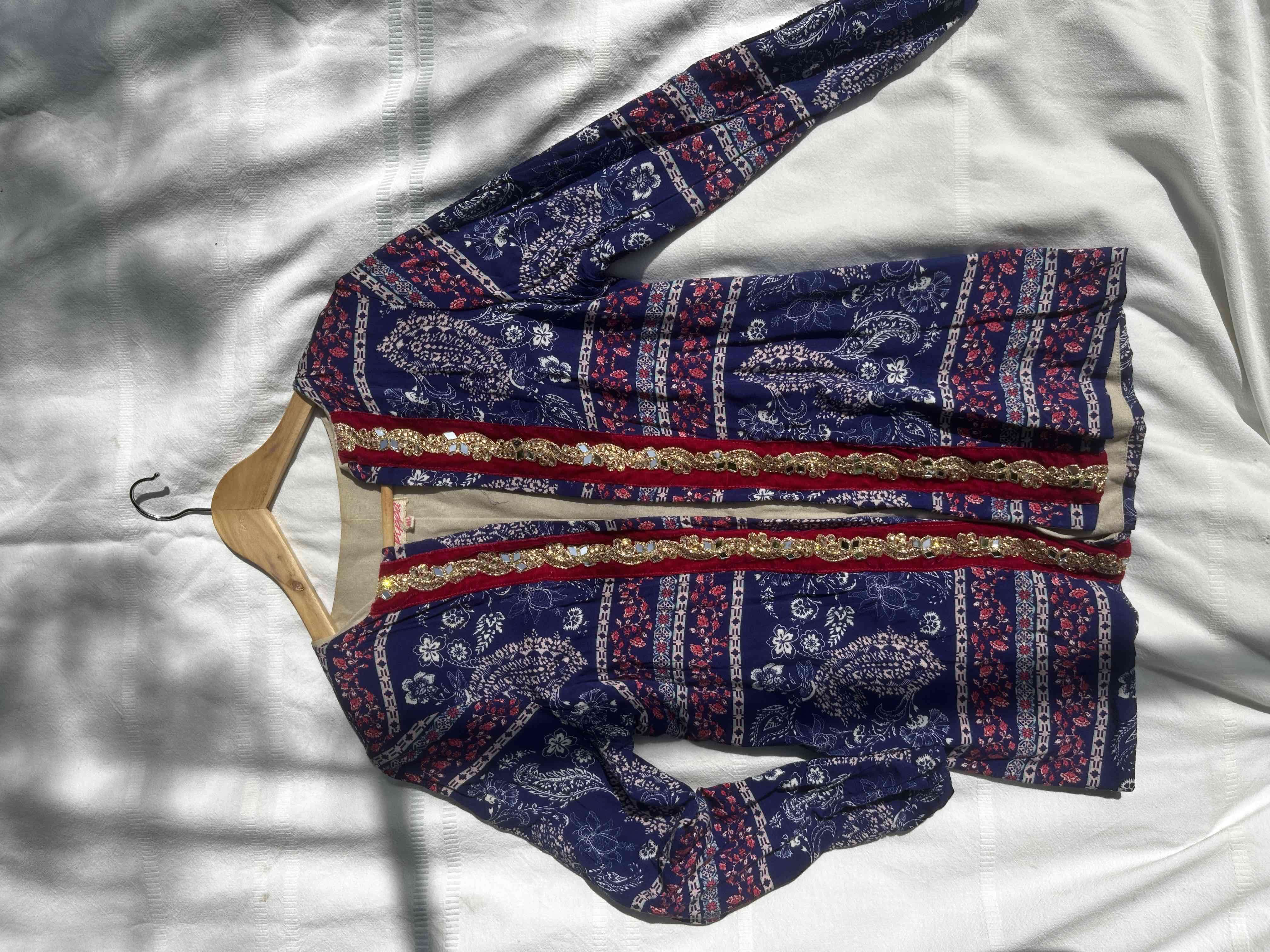 Abrigo bohemio multicolor - miniatura 4