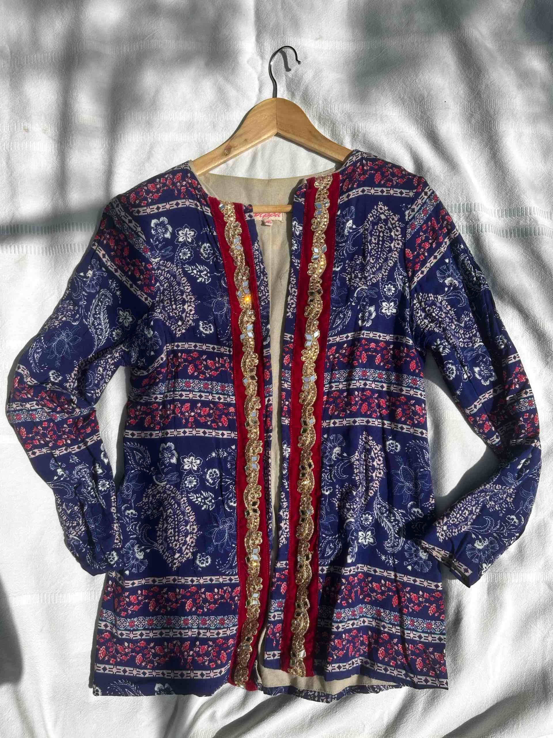 Abrigo bohemio multicolor - miniatura 6