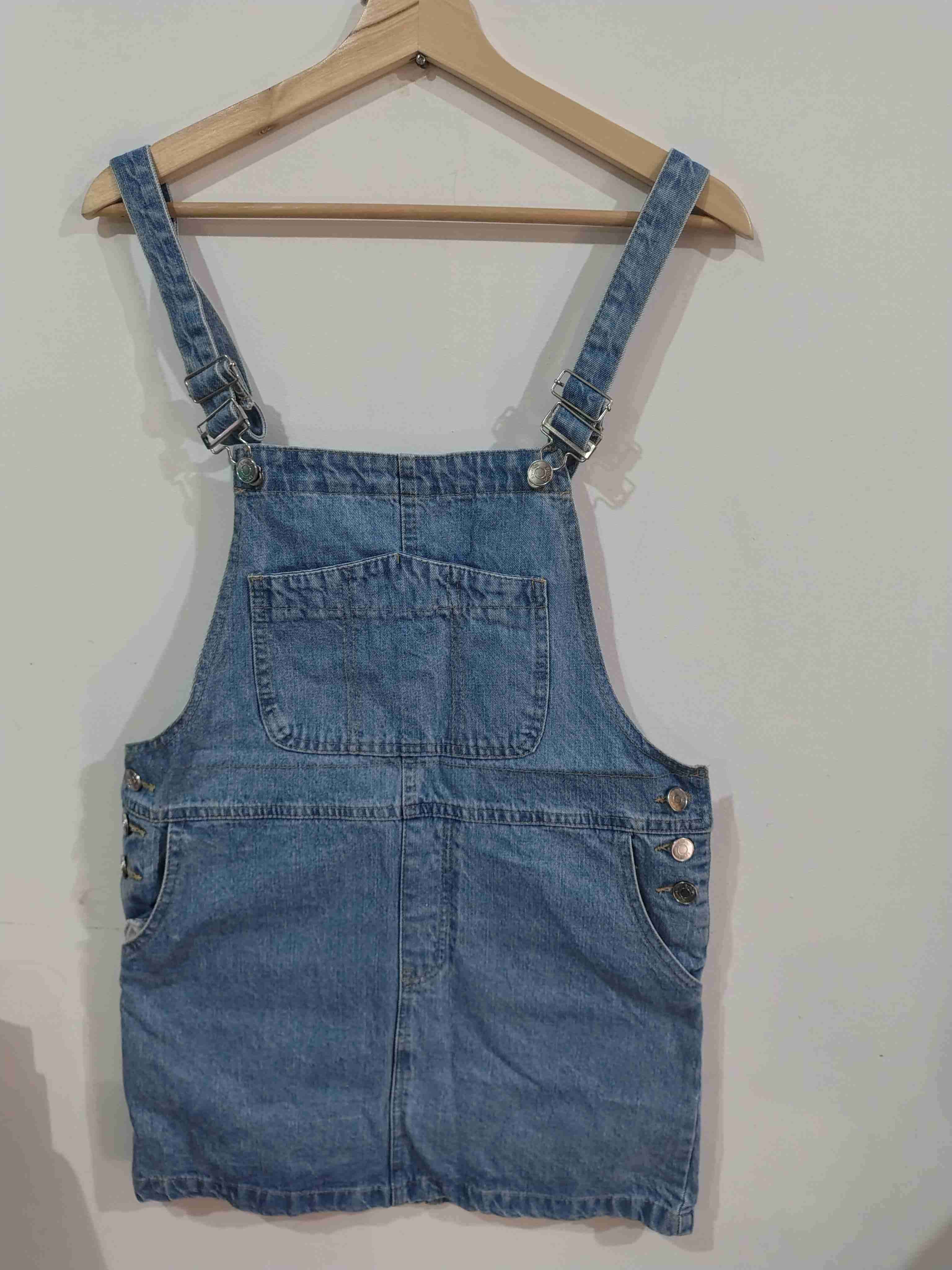 Jardinera de mezclilla azul Sybilla