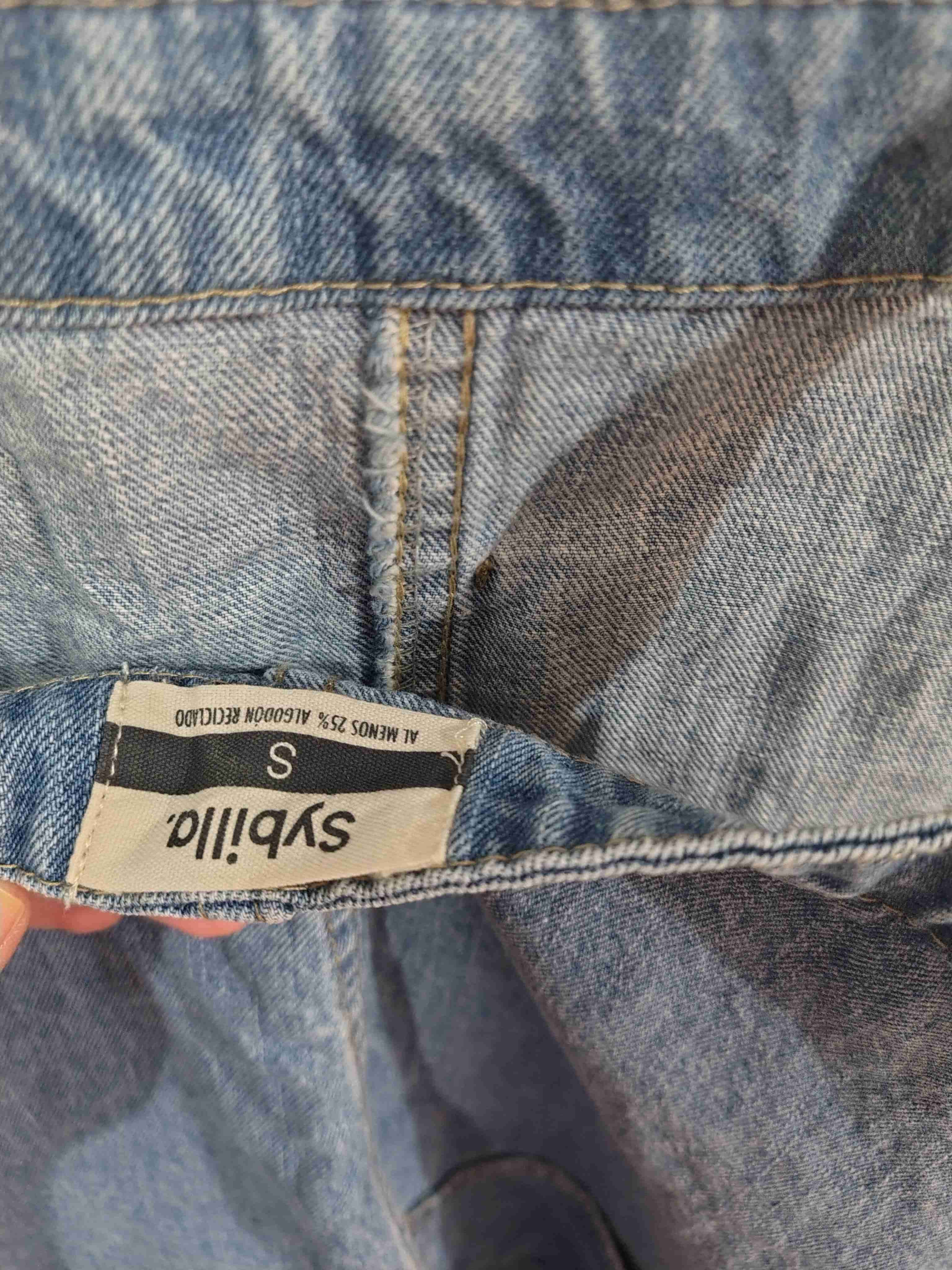 Jardinera de mezclilla azul Sybilla - miniatura 3