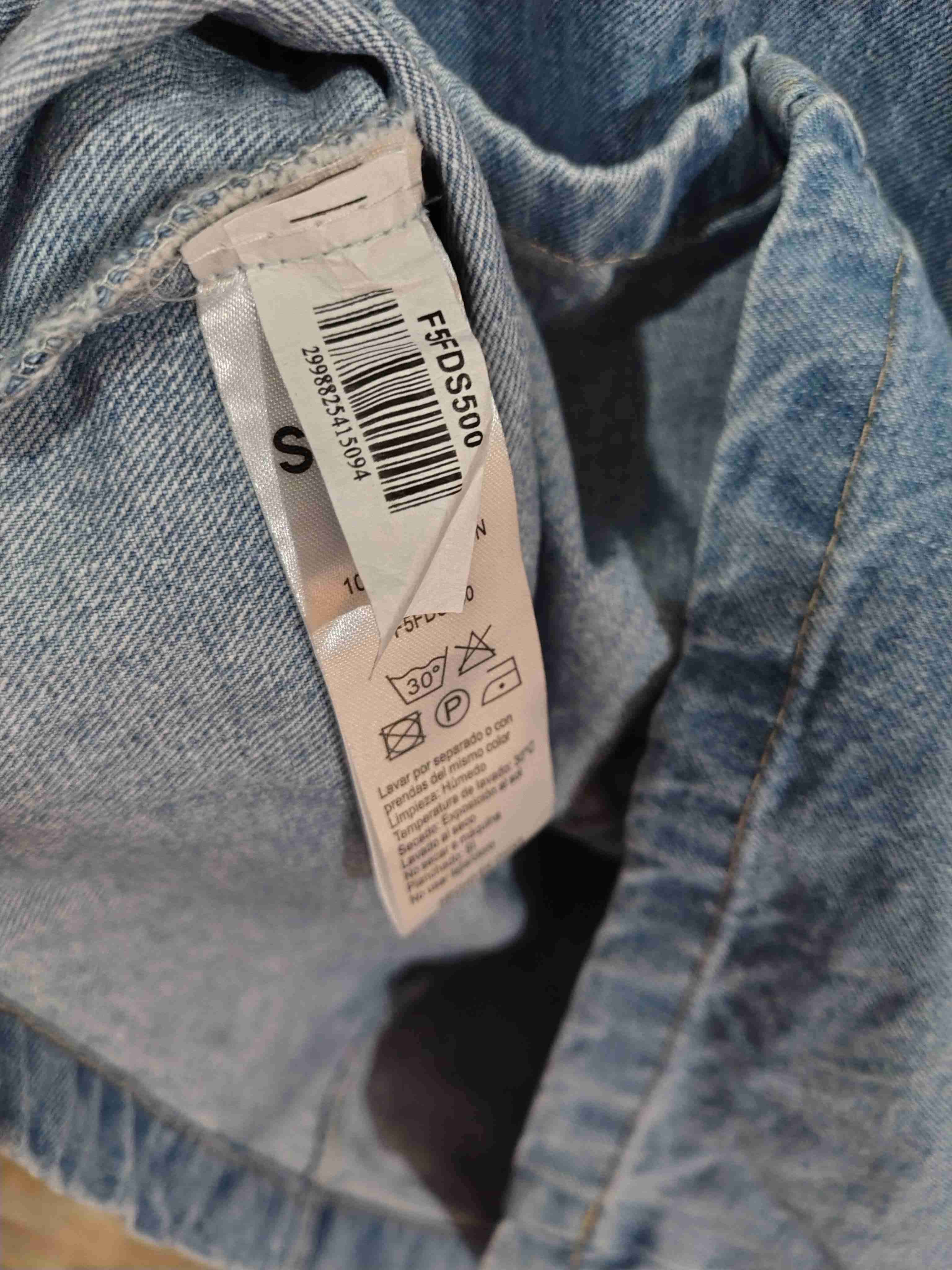 Jardinera de mezclilla azul Sybilla - miniatura 6