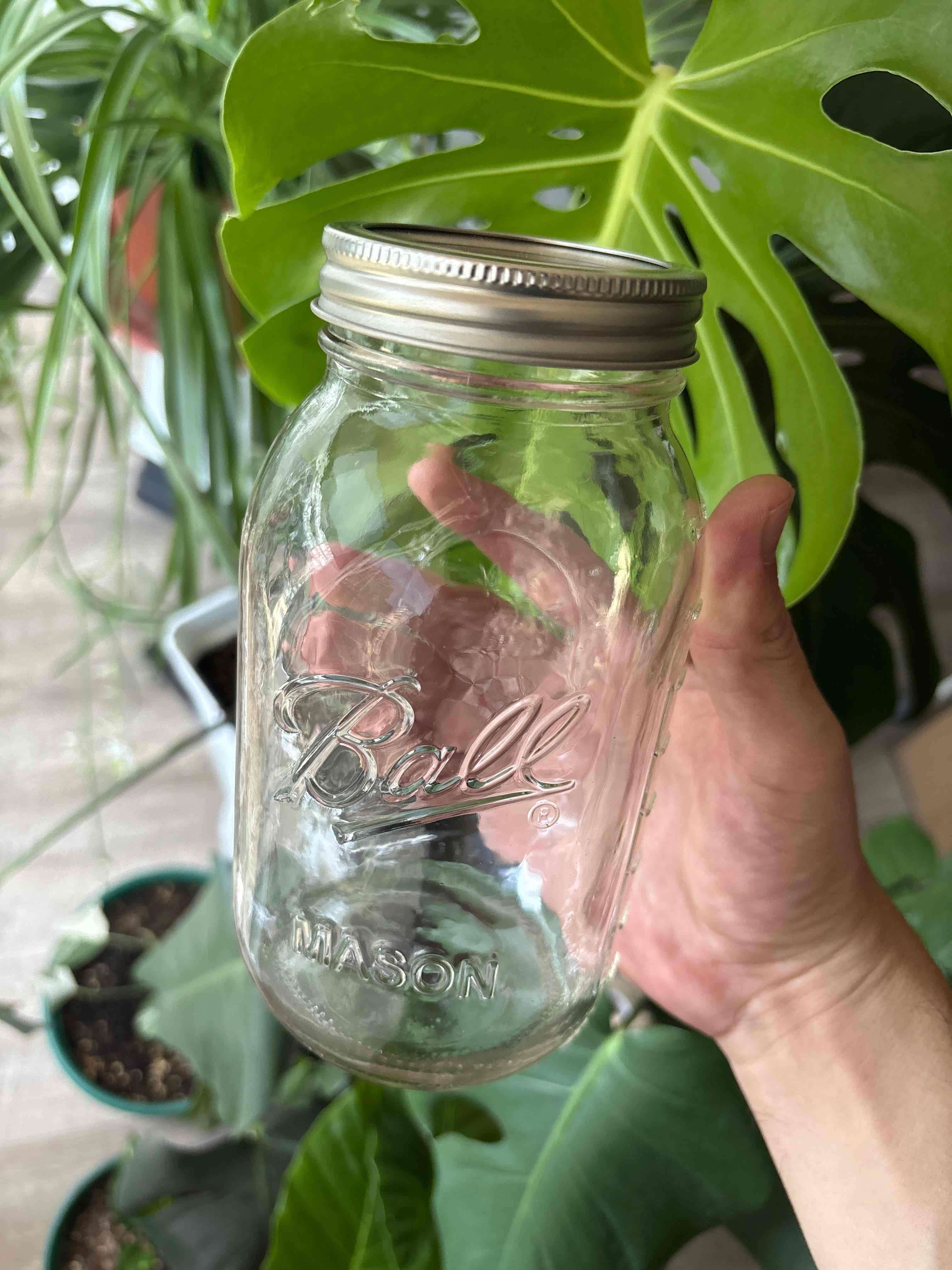 Frasco de vidrio Ball Mason 1 Litro