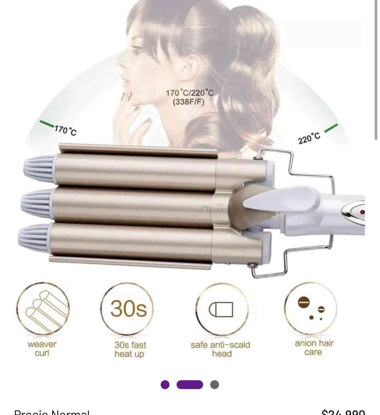 Rizador de cabello ondas de sirena - miniatura 4