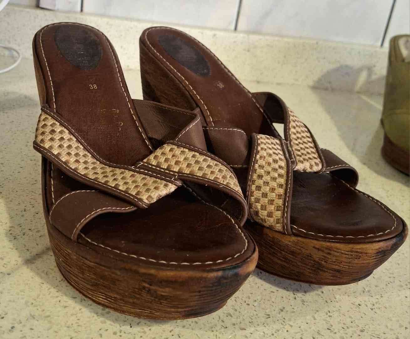 Sandalias efecto envejecido - miniatura 2