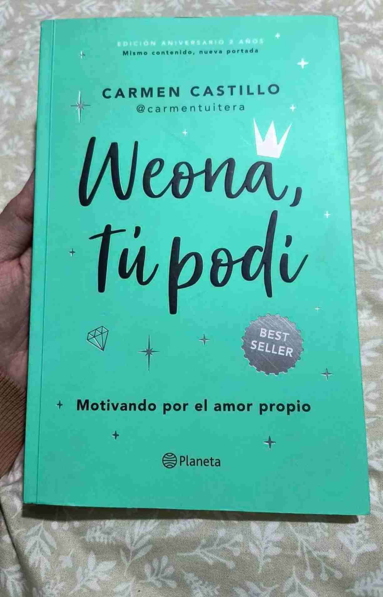 Libro Weona, tú podi
