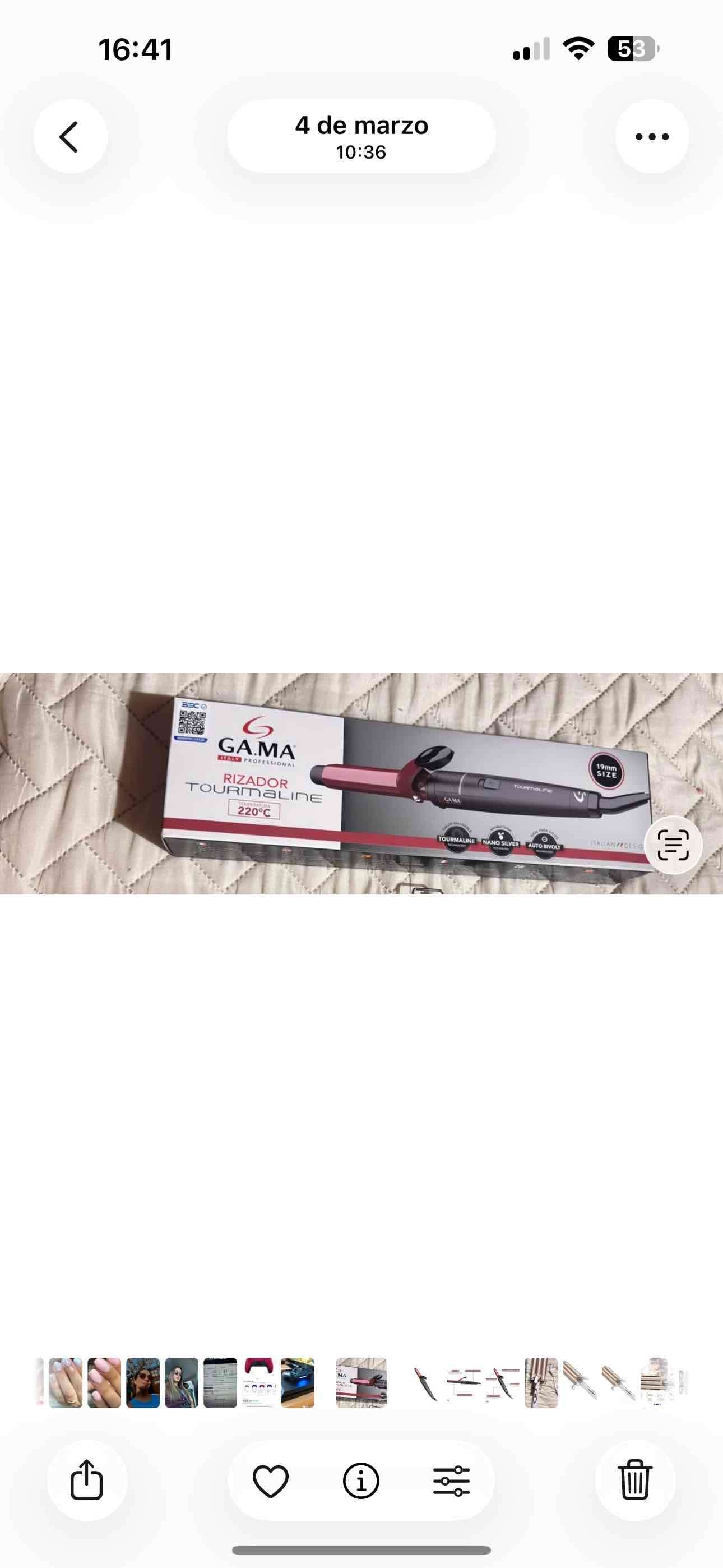 Rizador de pelo Gama Tourmaline