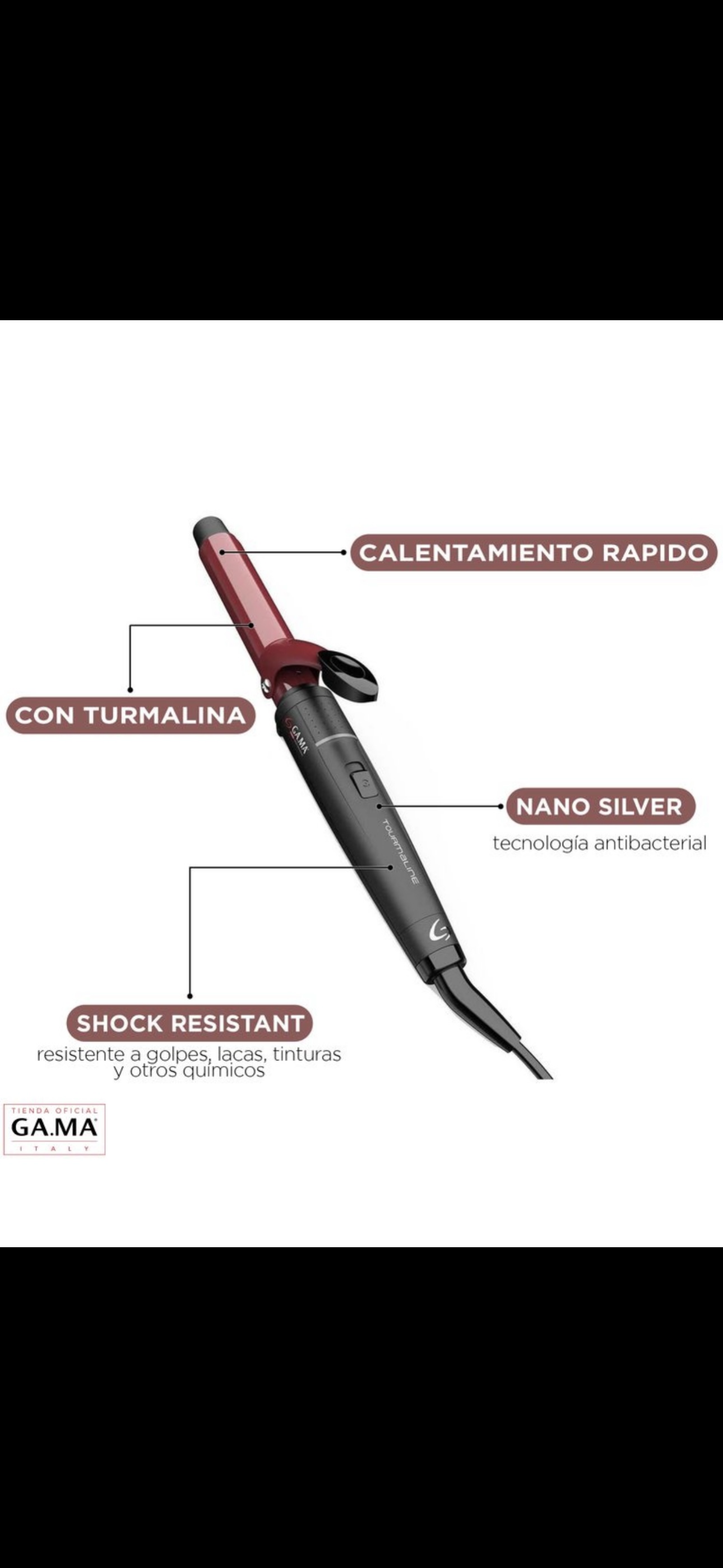 Rizador de pelo Gama Tourmaline - miniatura 2