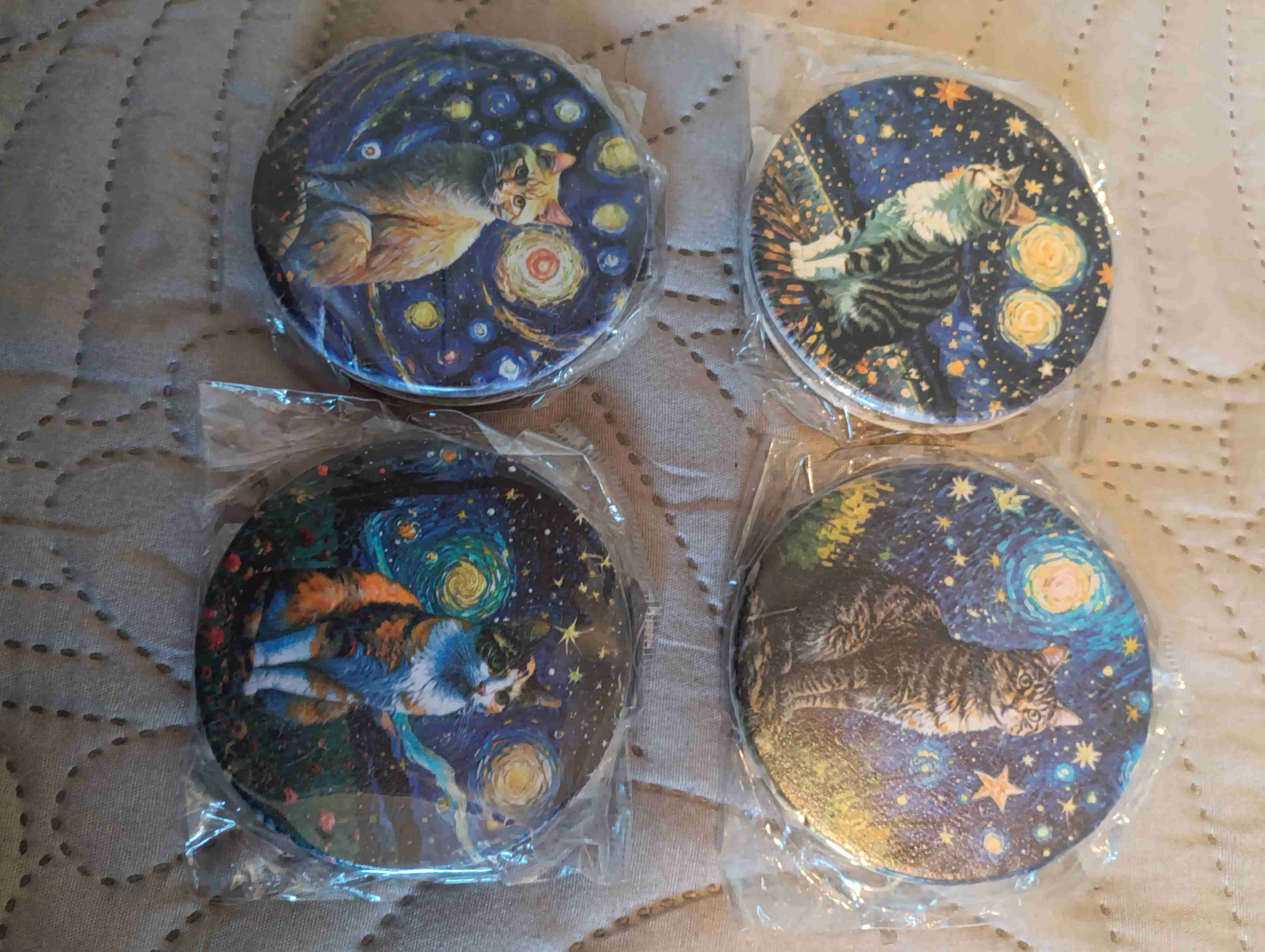 Carteras, Mandalas , espejos de Michis - miniatura 5