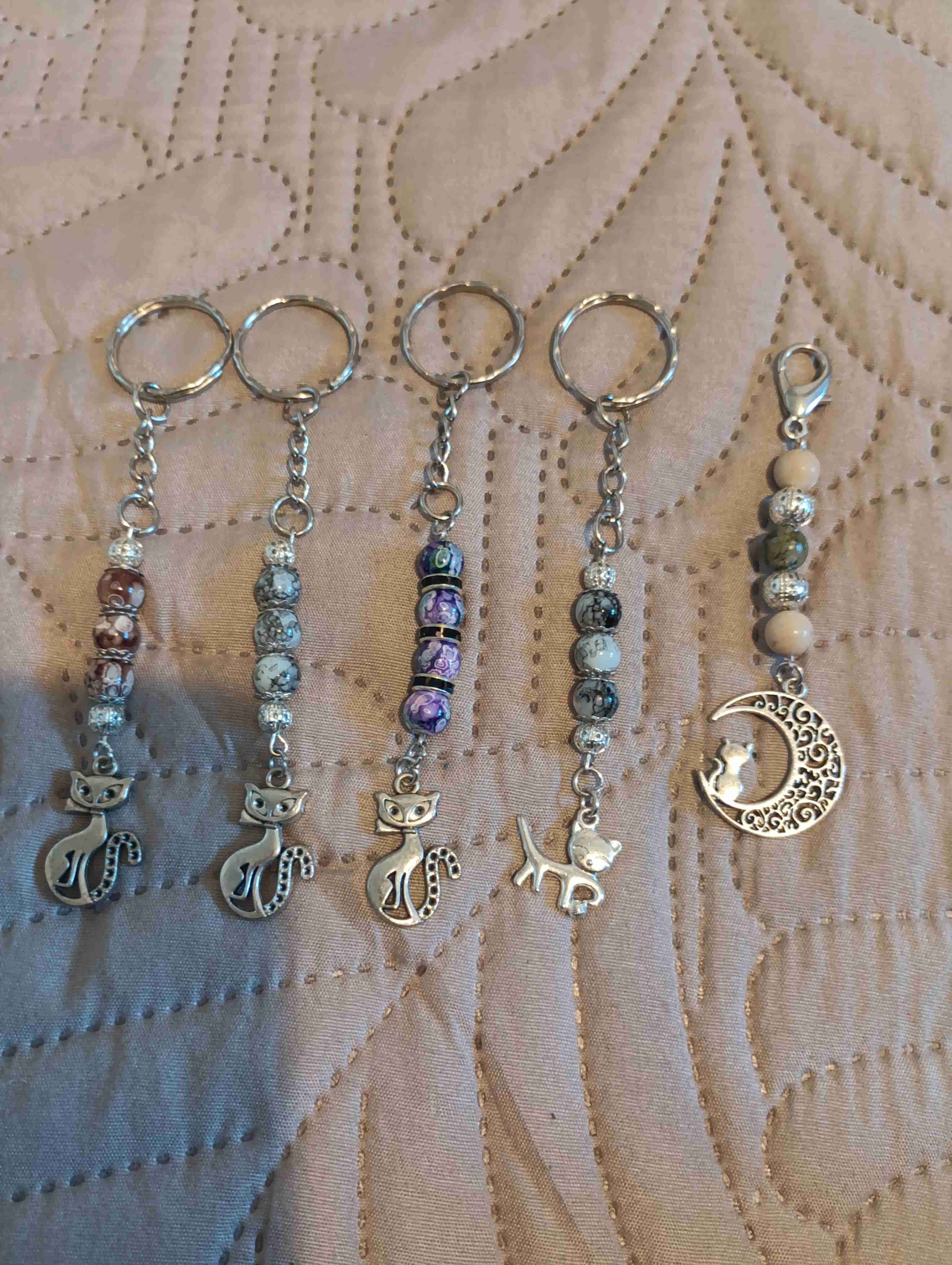 Llavero de gatos decorativos - miniatura 5