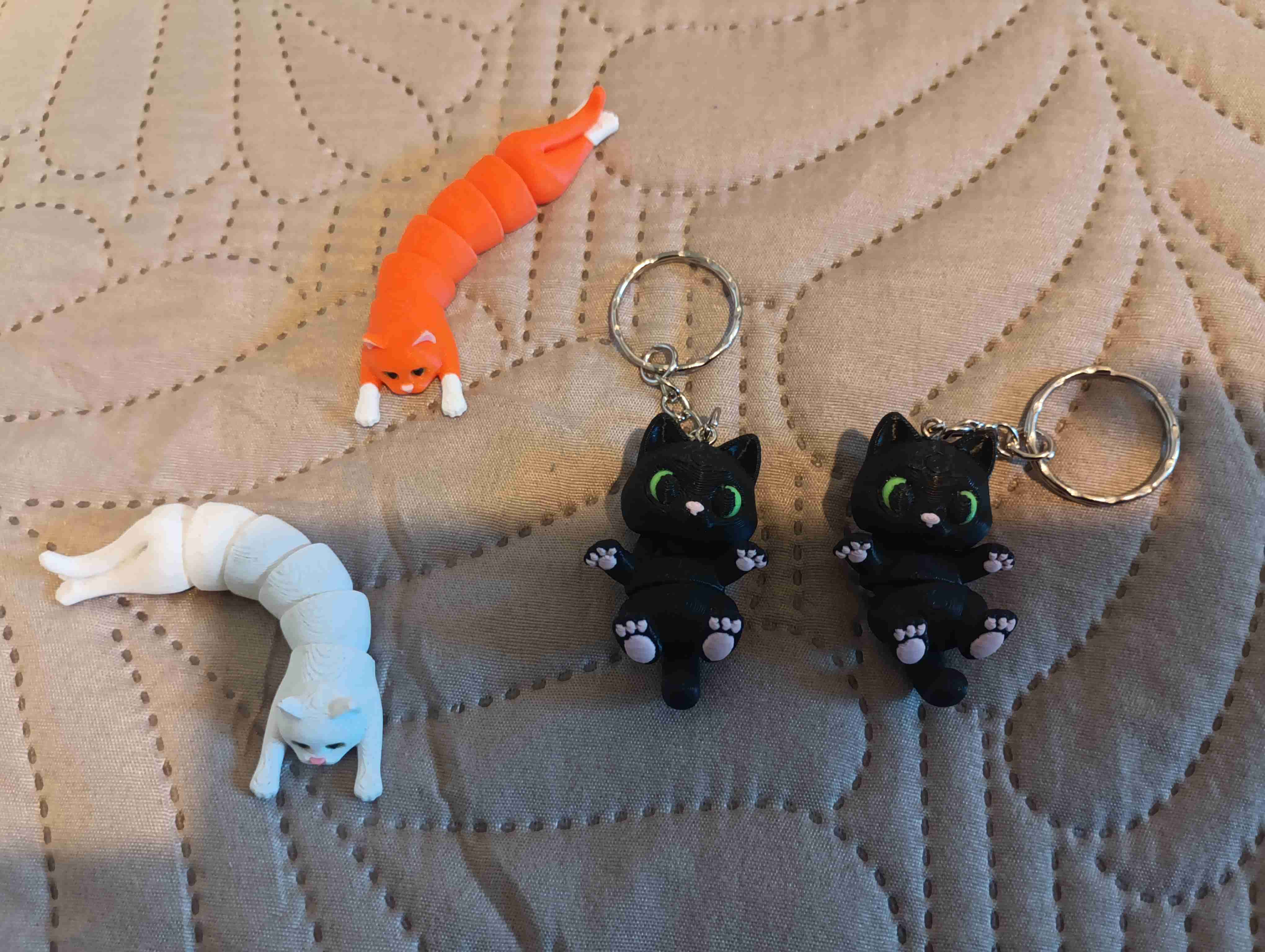 Llavero de gatos decorativos - miniatura 6