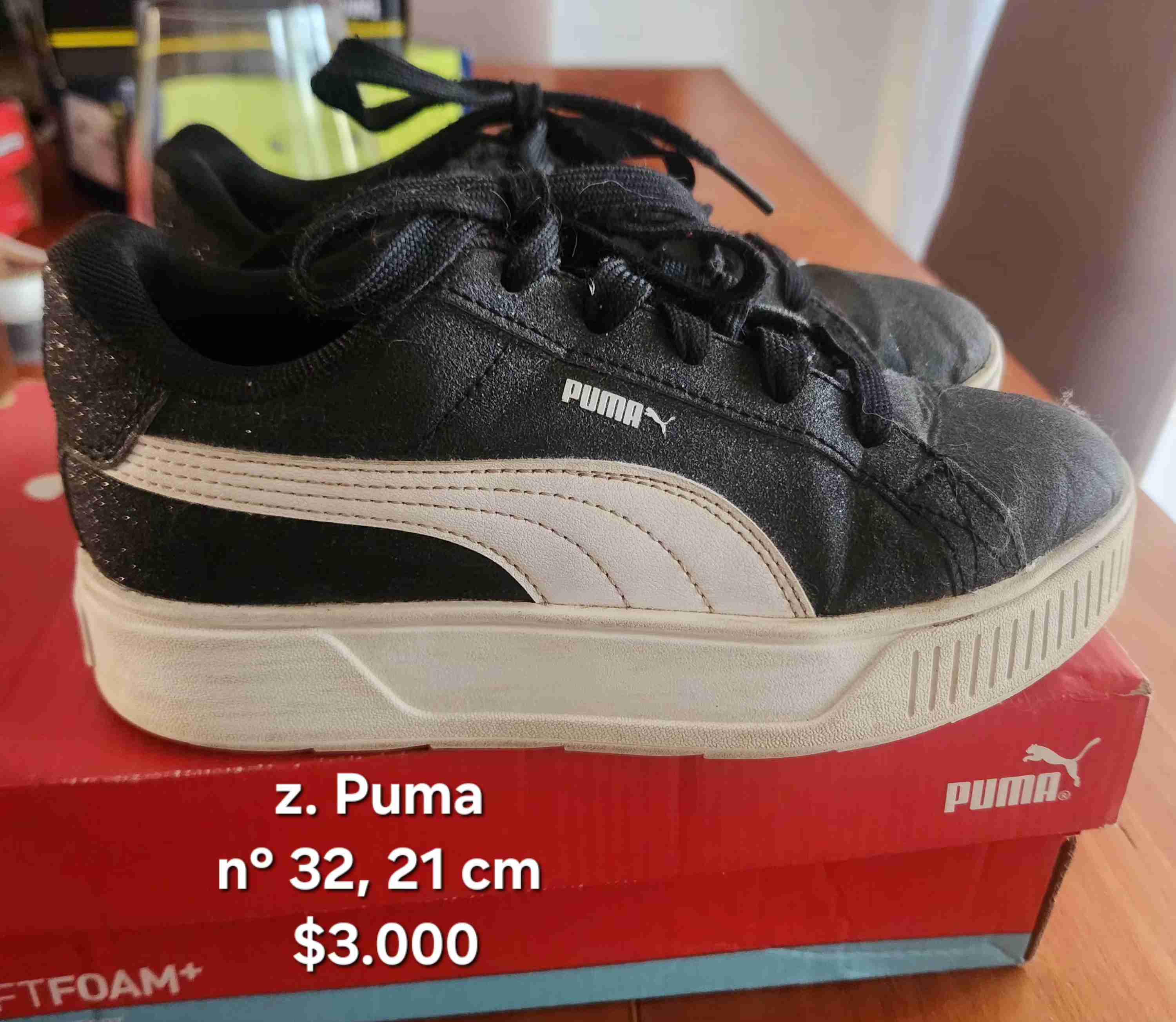 Zapatillas Puma negras n°32