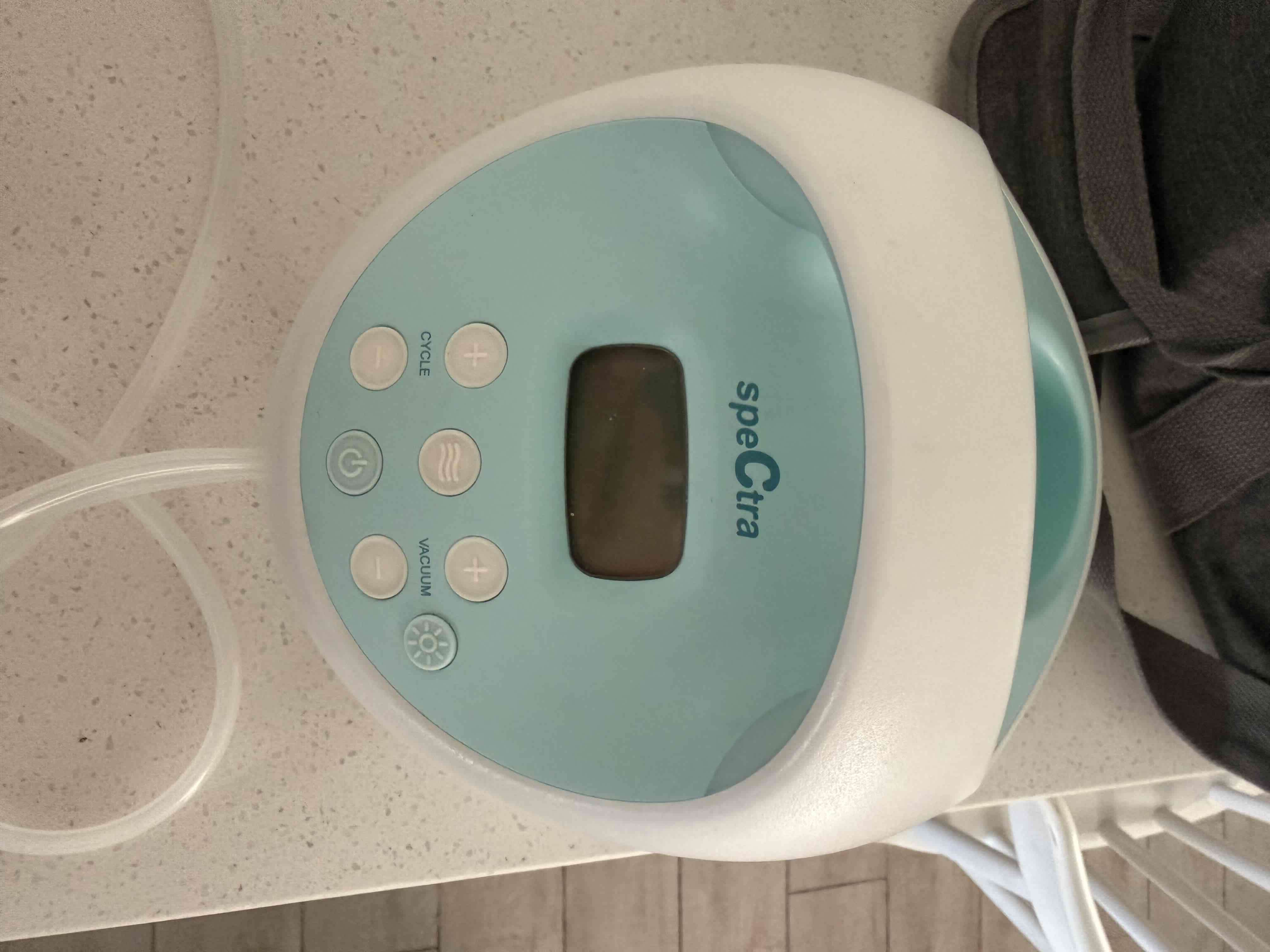 Extractor de leche Spectra azul