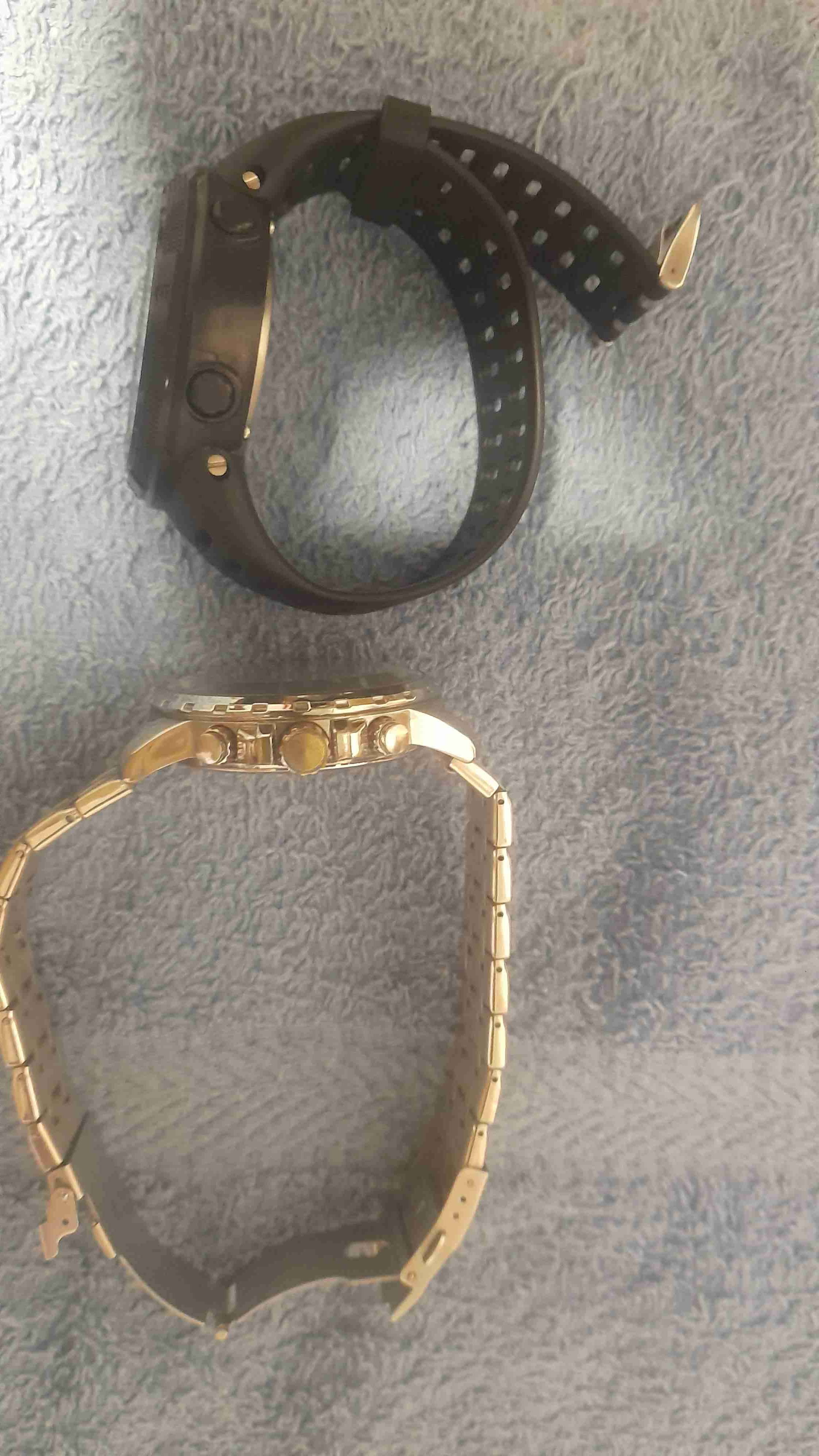 Reloj análogo y digital negro - miniatura 3