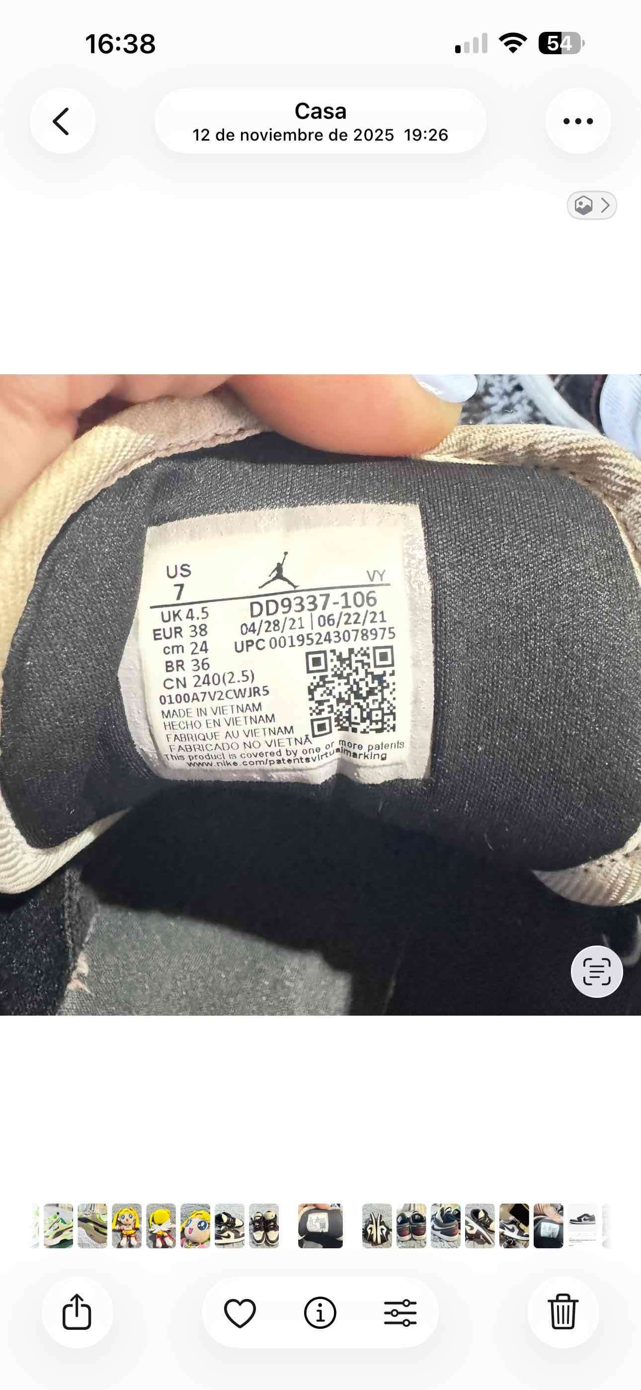 Zapatillas Jordan 1 Low Utility black Mujer - miniatura 3