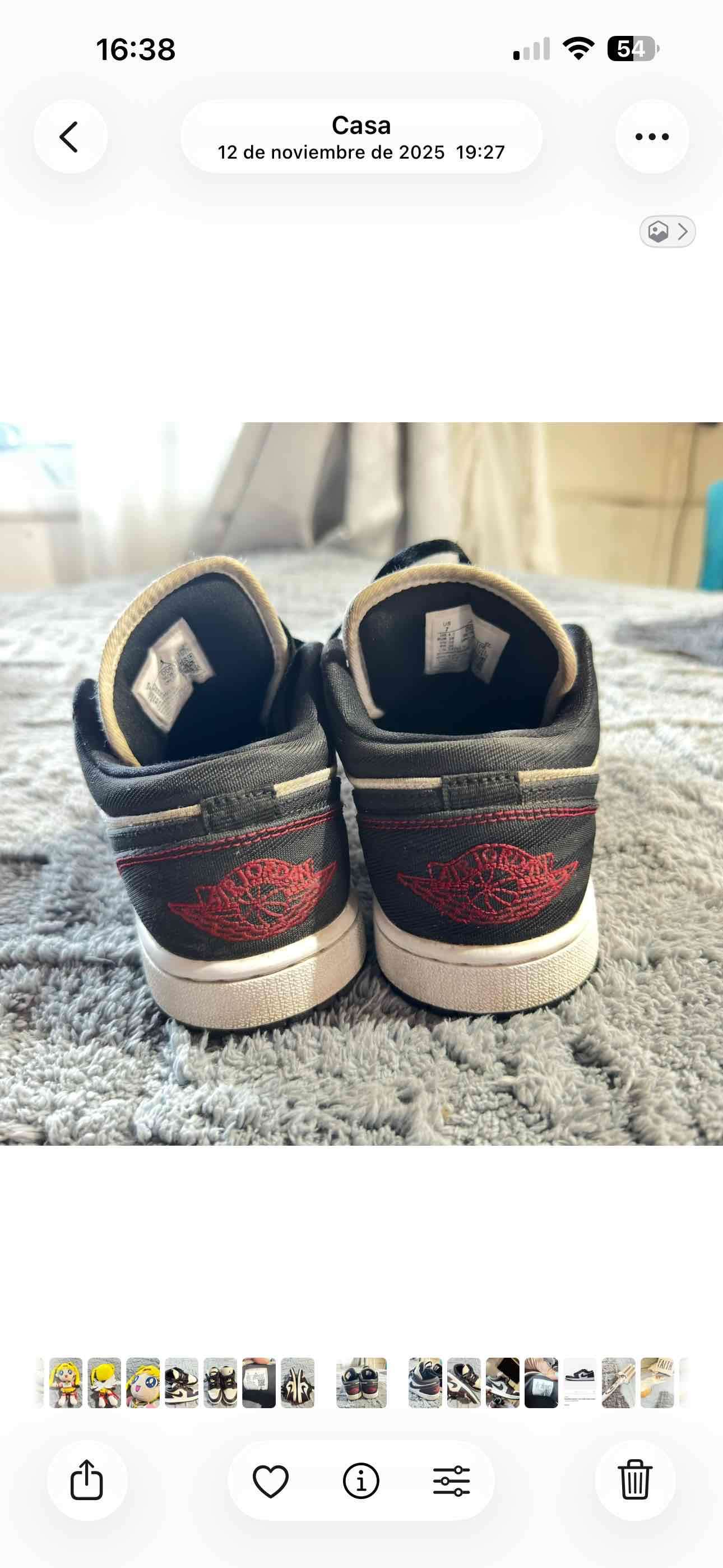 Zapatillas Jordan 1 Low Utility black Mujer - miniatura 6