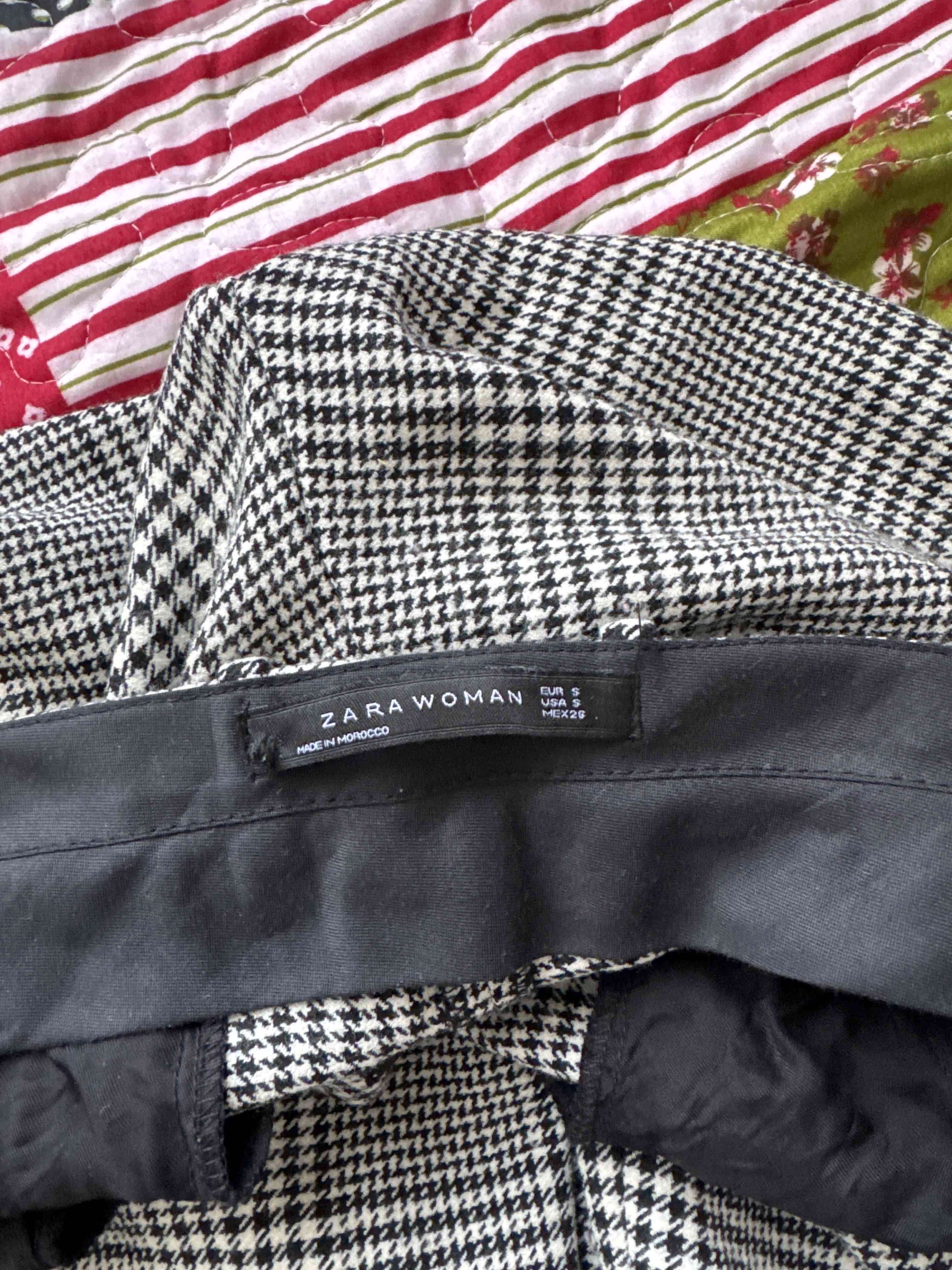 Pantalón cuadros blanco y negro - miniatura 3