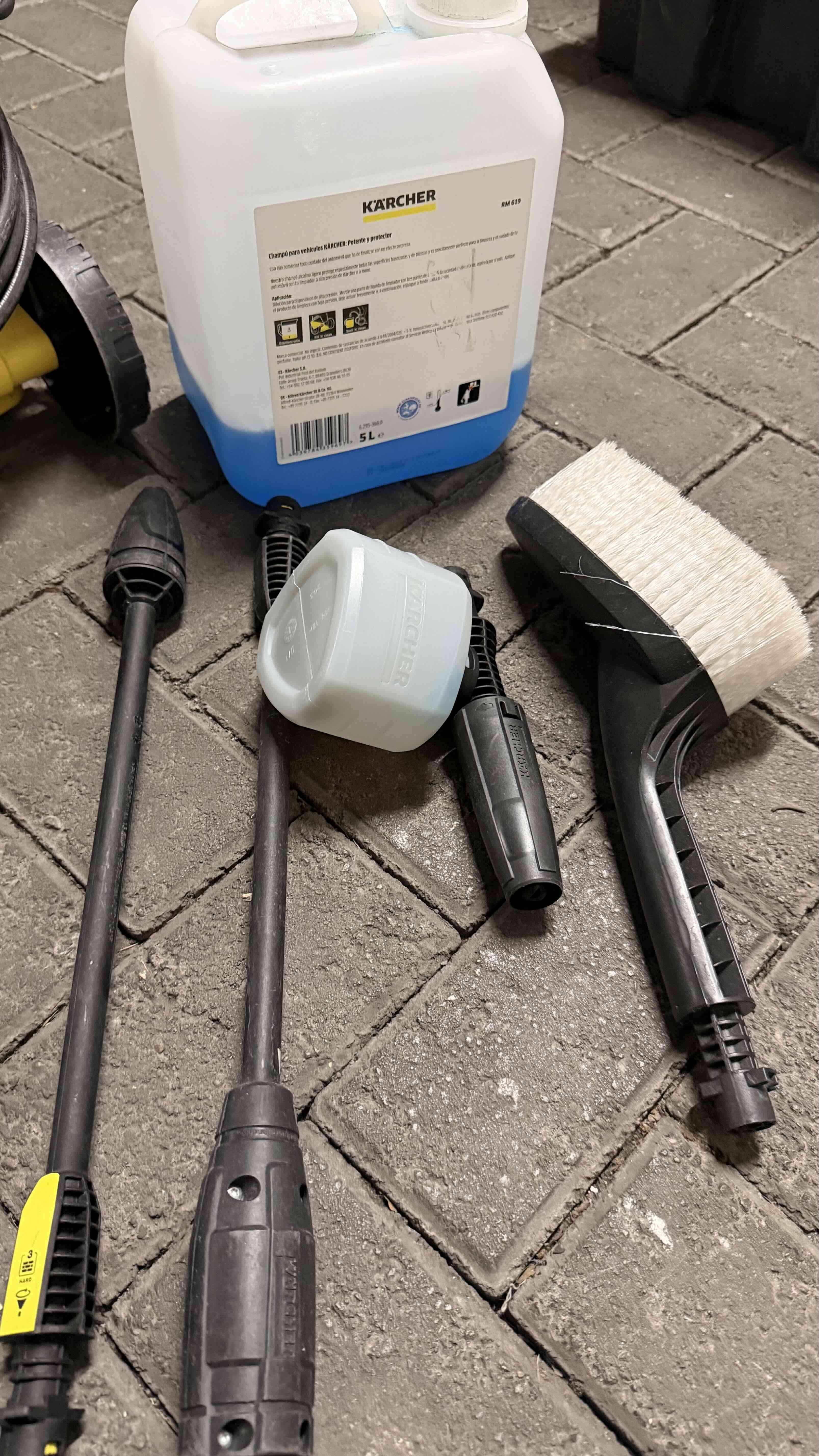 Hidrolavadora Kärcher amarilla - miniatura 4