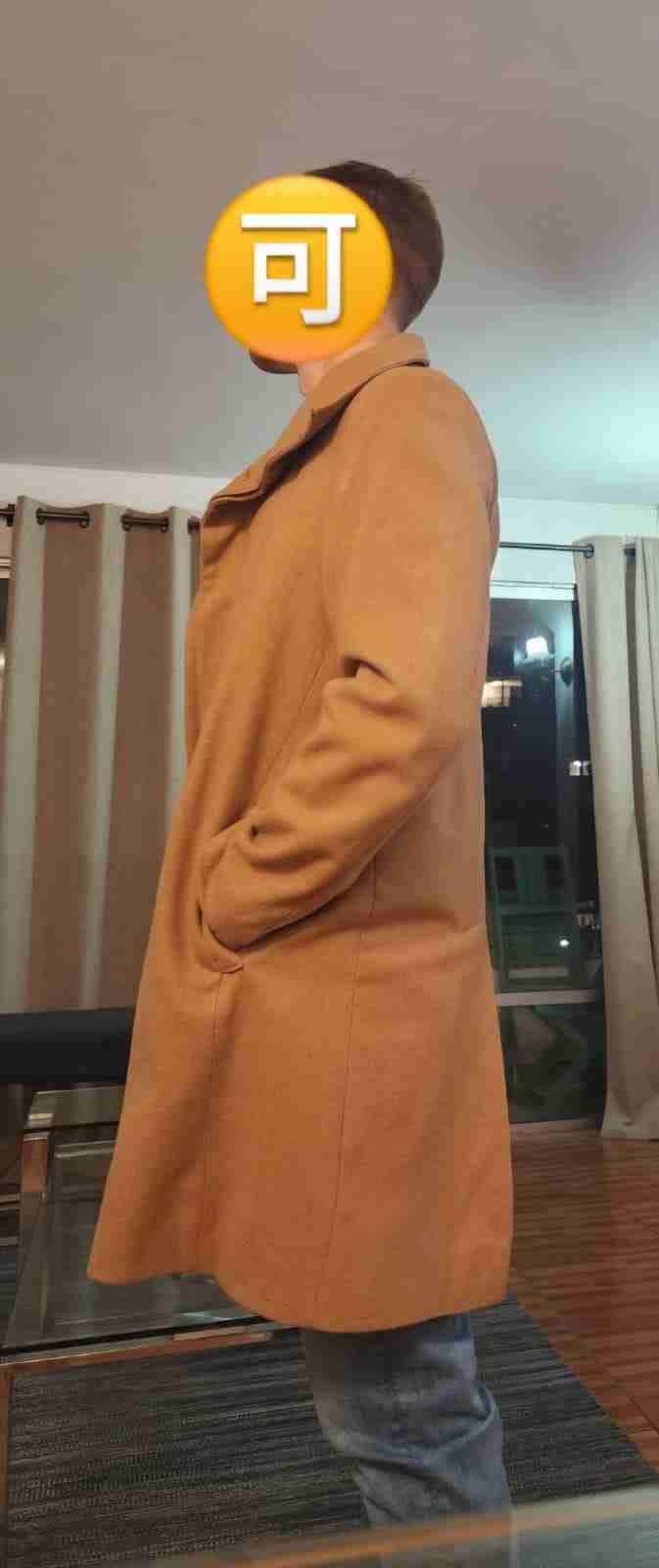 Abrigo negro elegante - miniatura 5