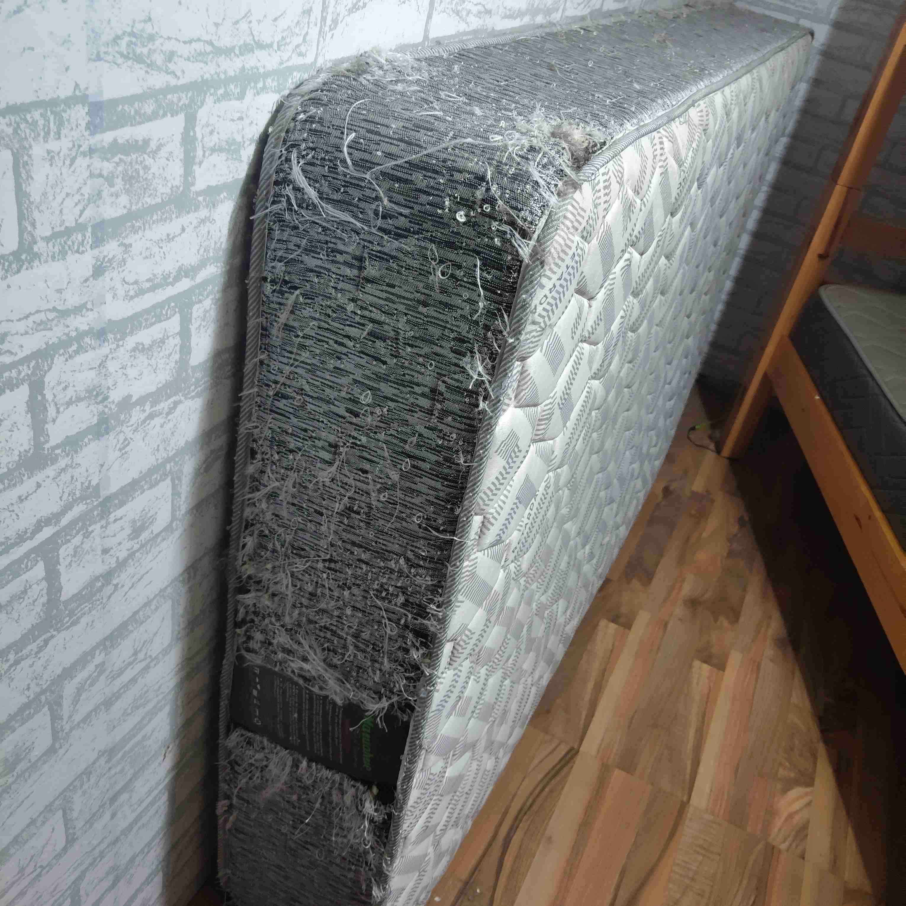 Colchón una plaza y media usado - miniatura 3