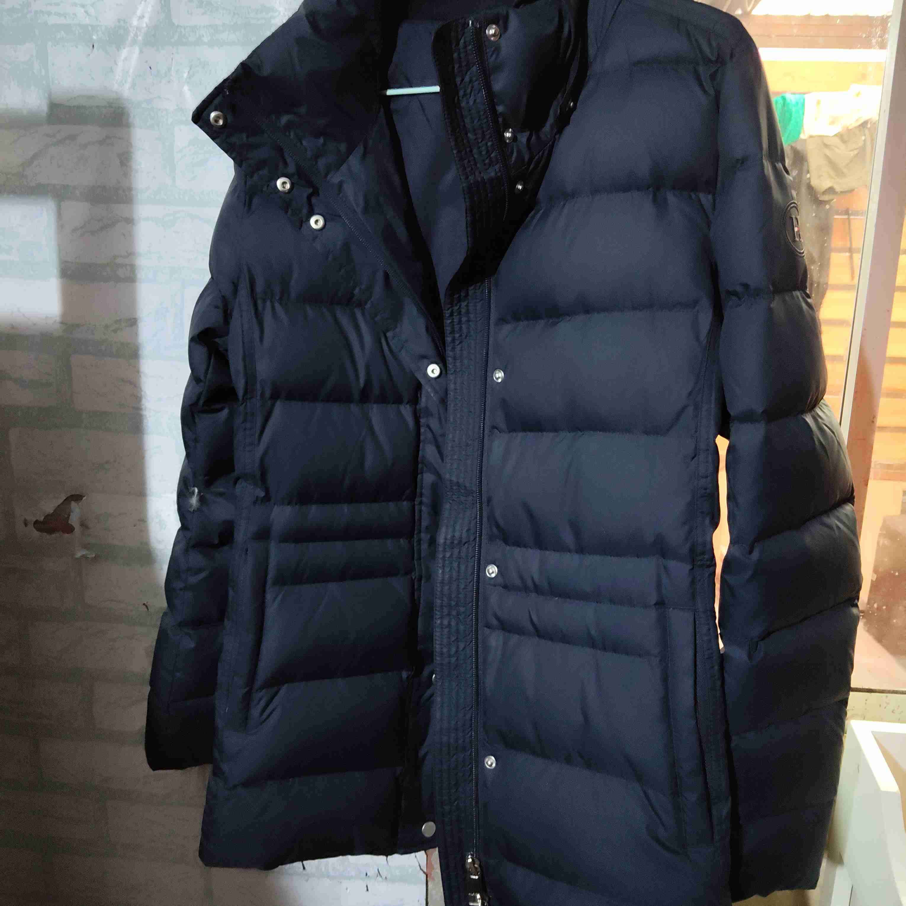 Chaqueta puffer negra