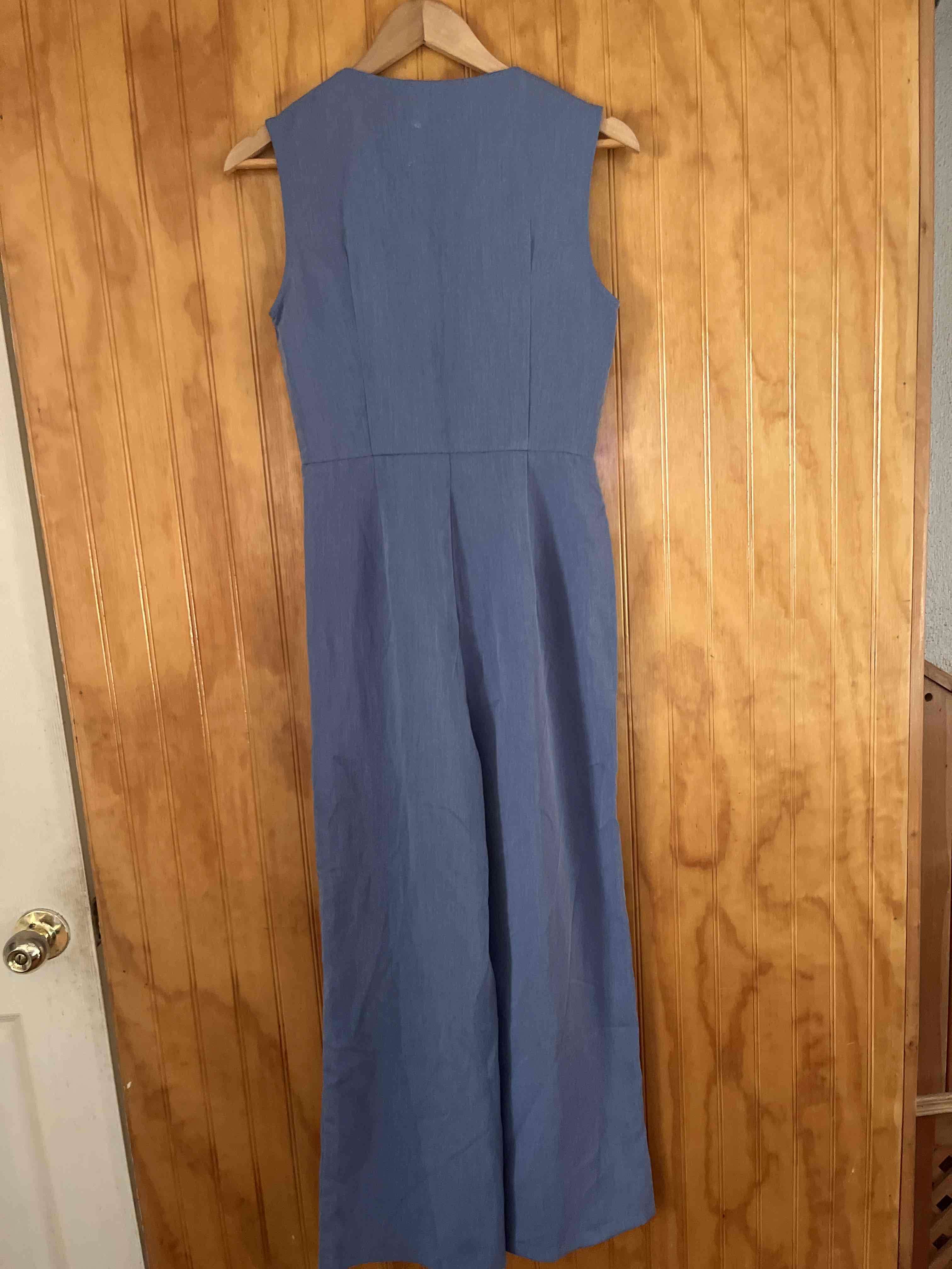 Enterito azul sin mangas - miniatura 2