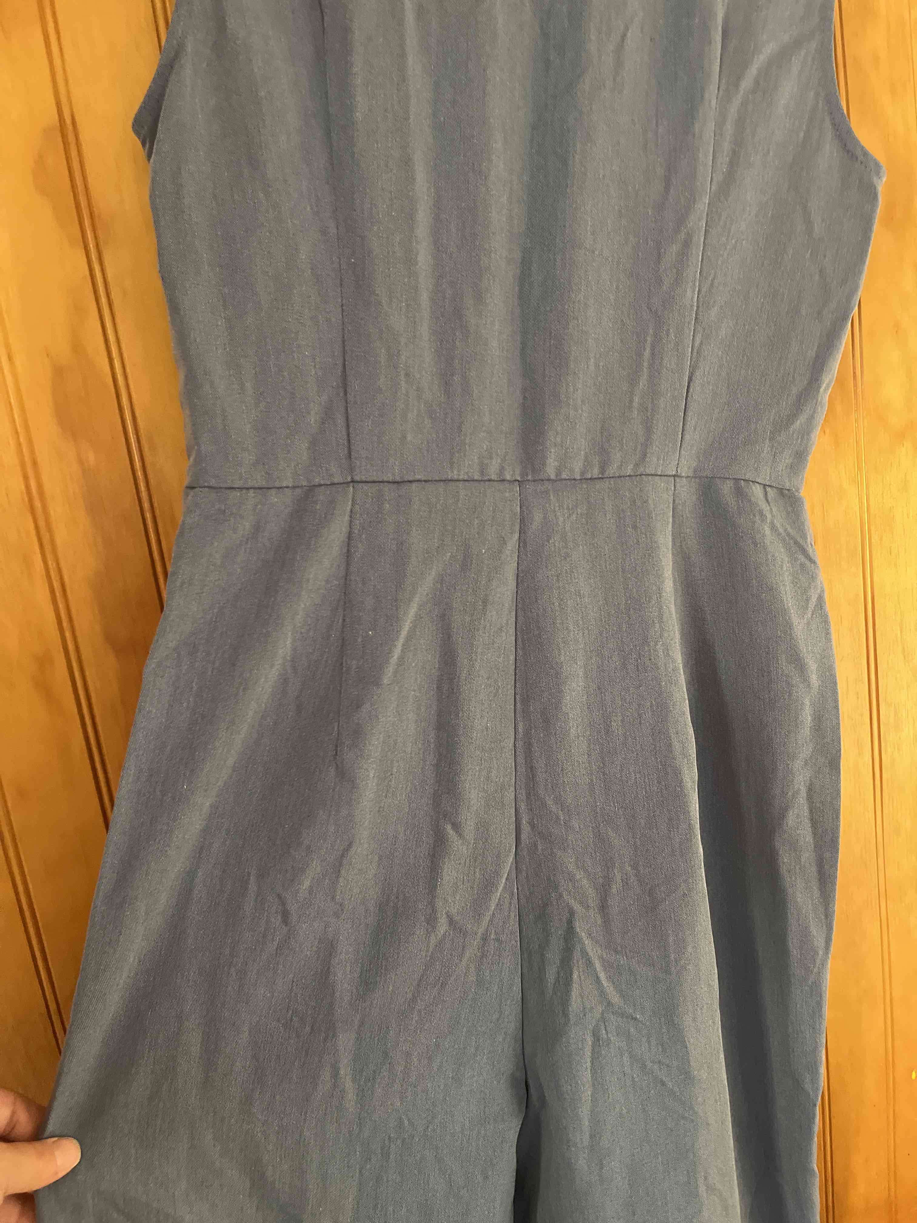 Enterito azul sin mangas - miniatura 3