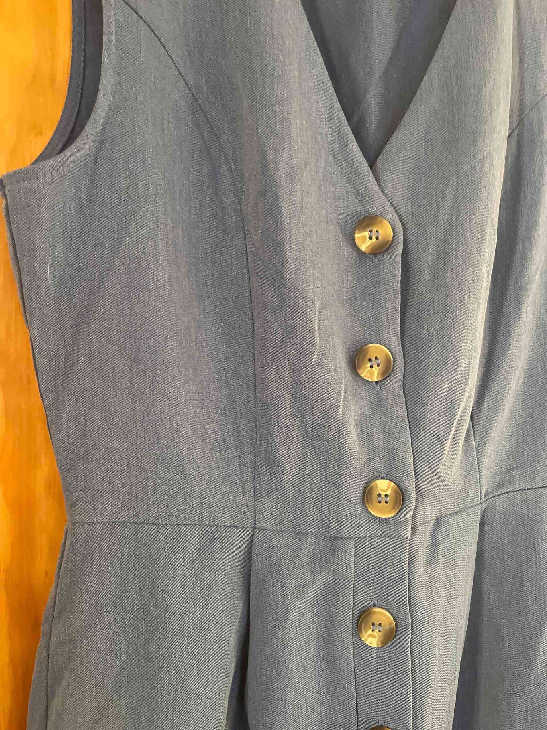 Enterito azul sin mangas - miniatura 4