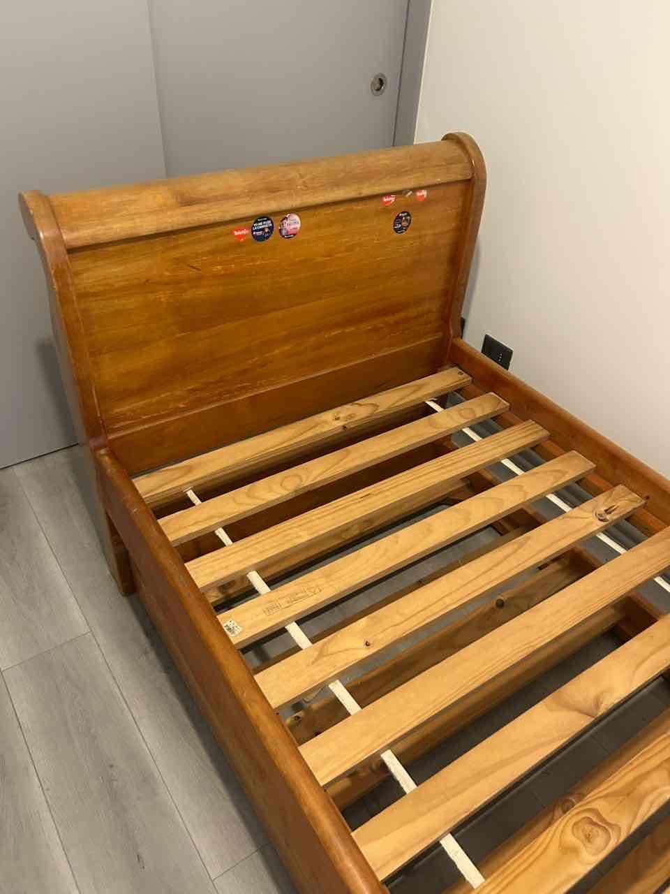 Cama cuja nido de madera - miniatura 3