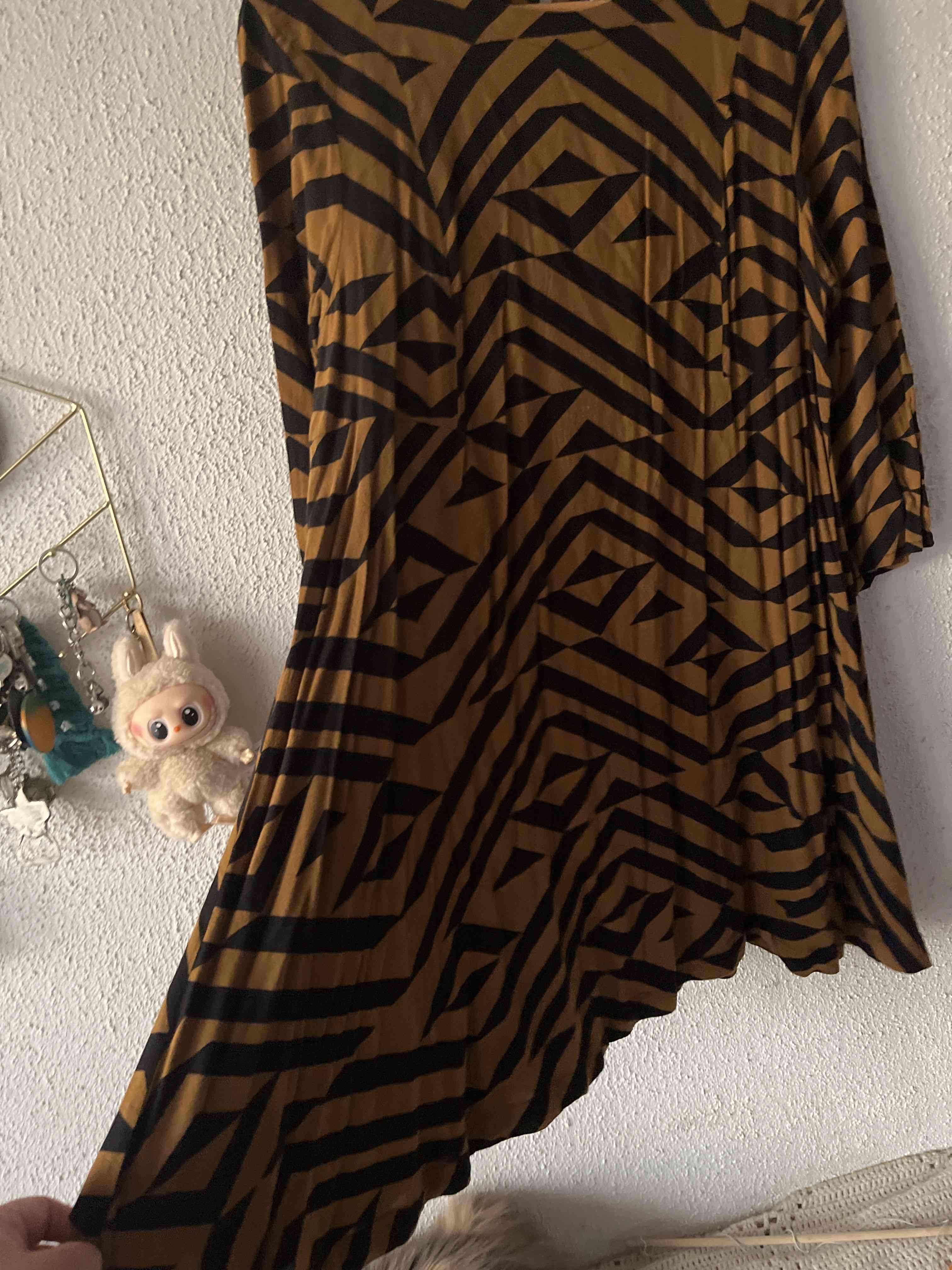 Vestido estampado geométrico - miniatura 2