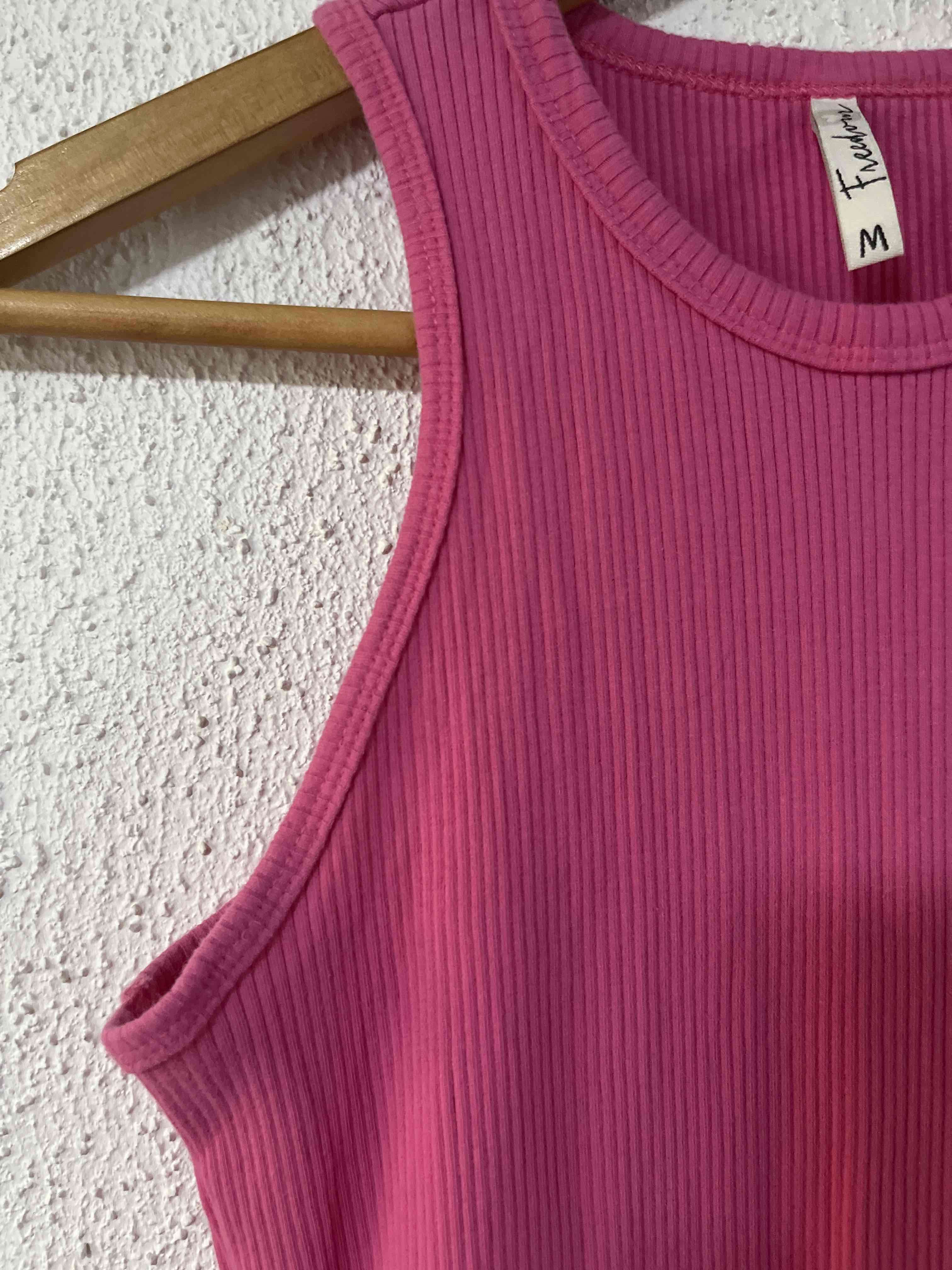 Vestido largo fucsia - miniatura 2