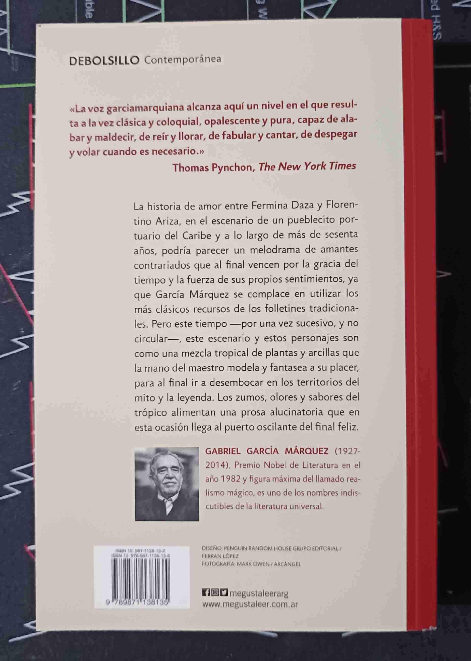El amor en los tiempos del cólera - miniatura 2