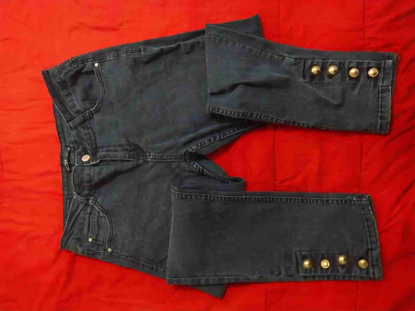 Jeans negros casuales - miniatura 3