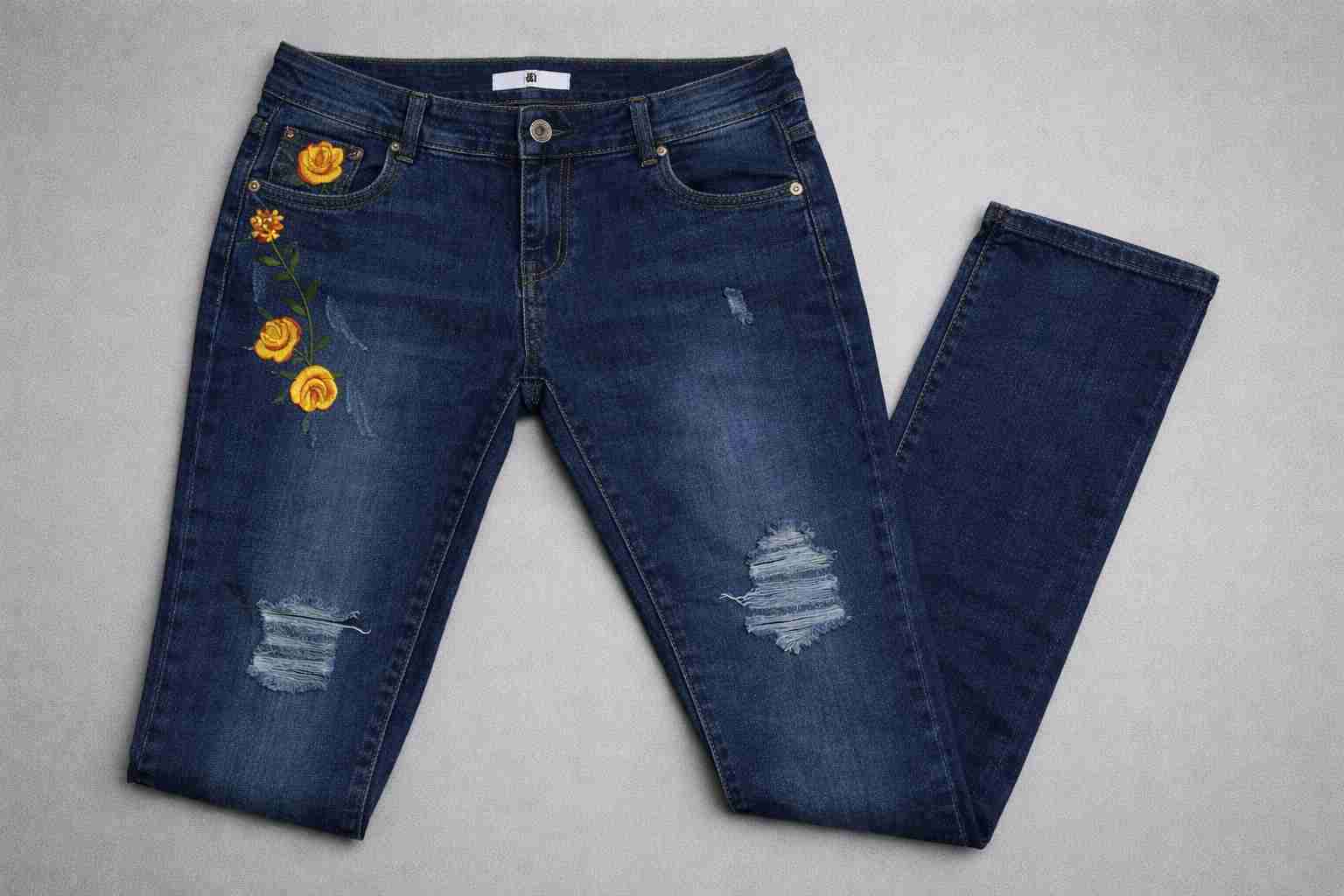 Jeans negros casuales - miniatura 5
