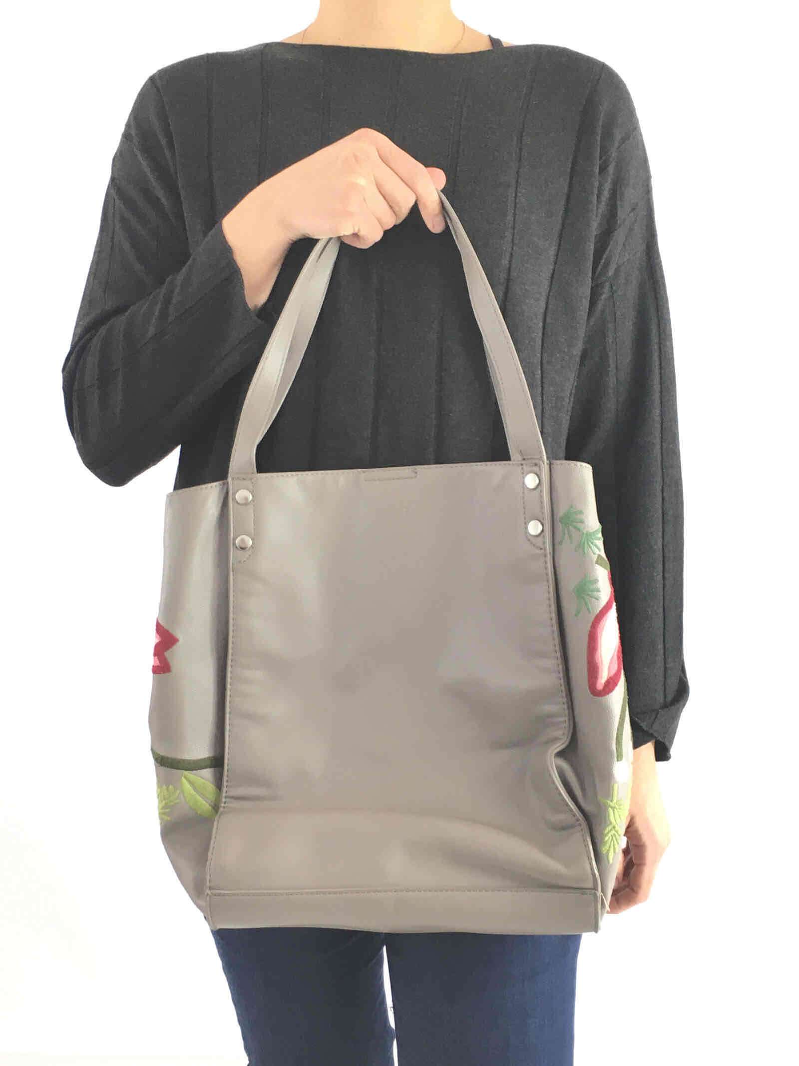 Cartera Prüne Original Gris