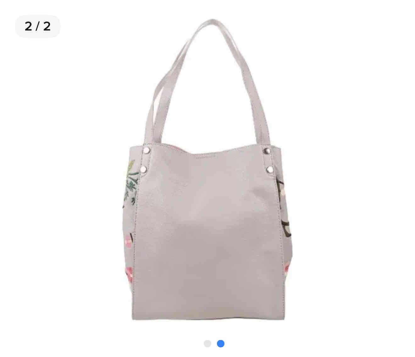 Cartera Prüne Original Gris - miniatura 2