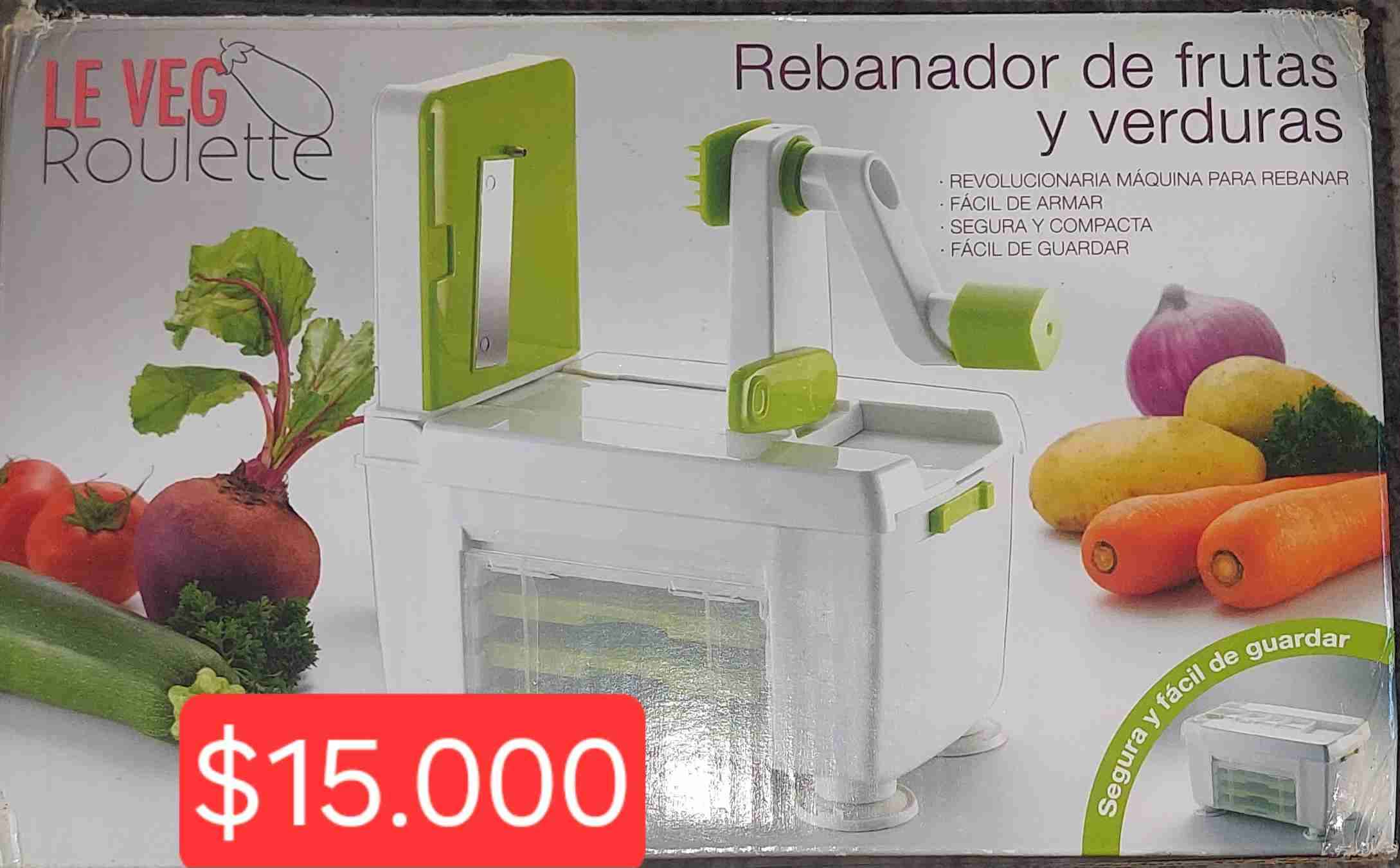 Rebanador de frutas y verduras
