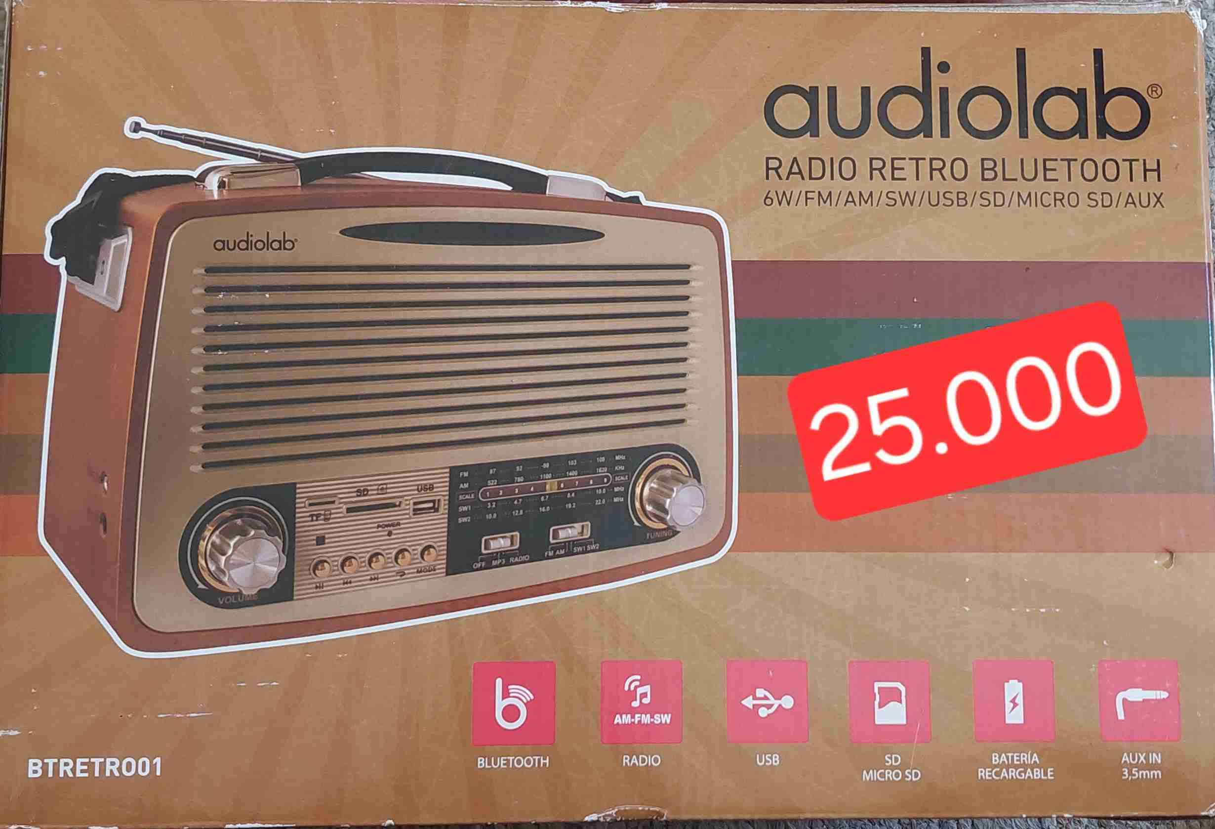 Radio retro Audolab Bluetooth