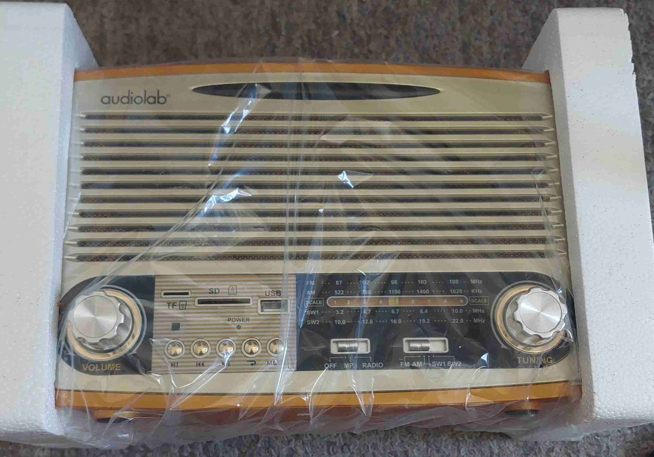 Radio retro Audolab Bluetooth - miniatura 2