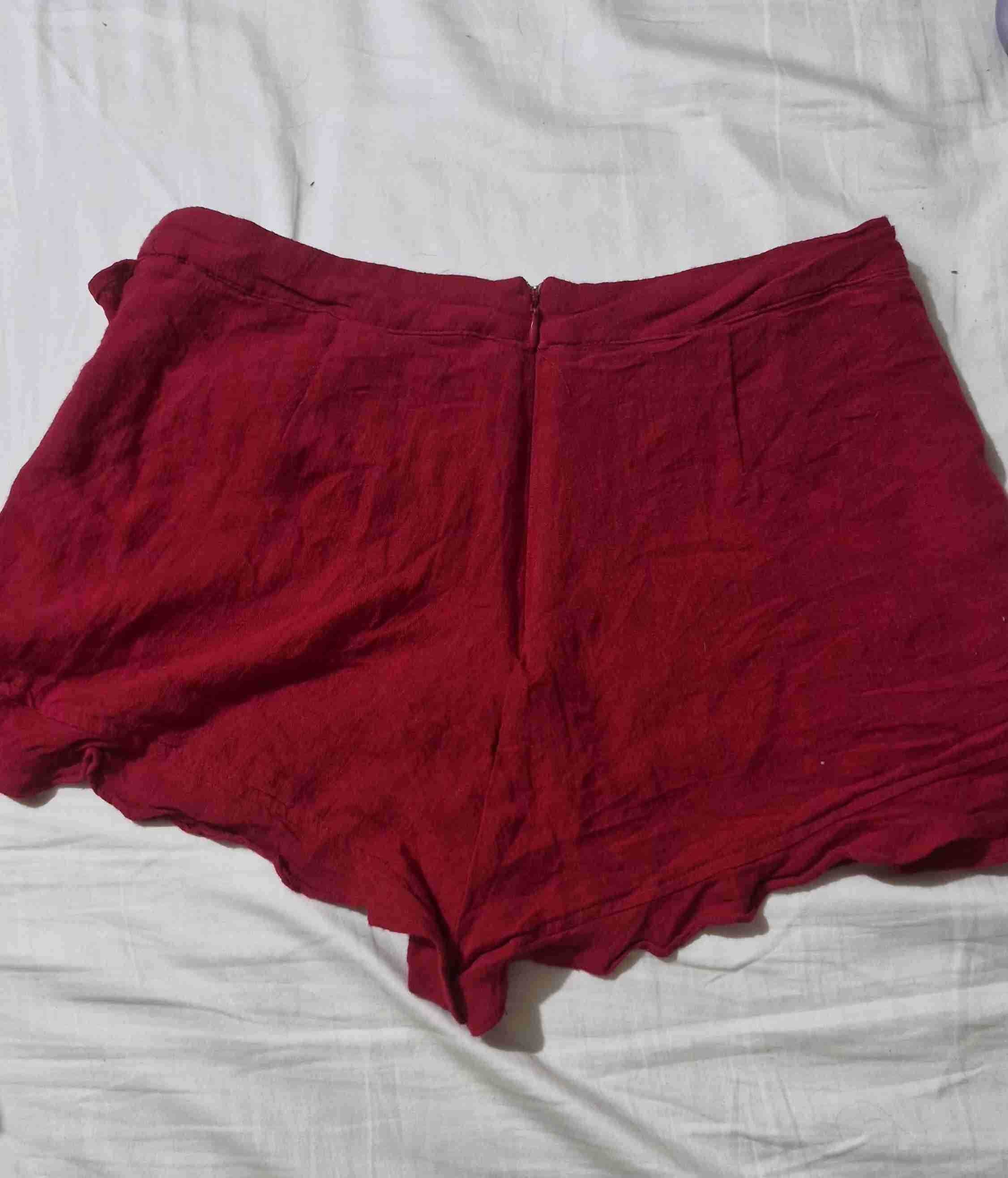 Falda short de lino - miniatura 3